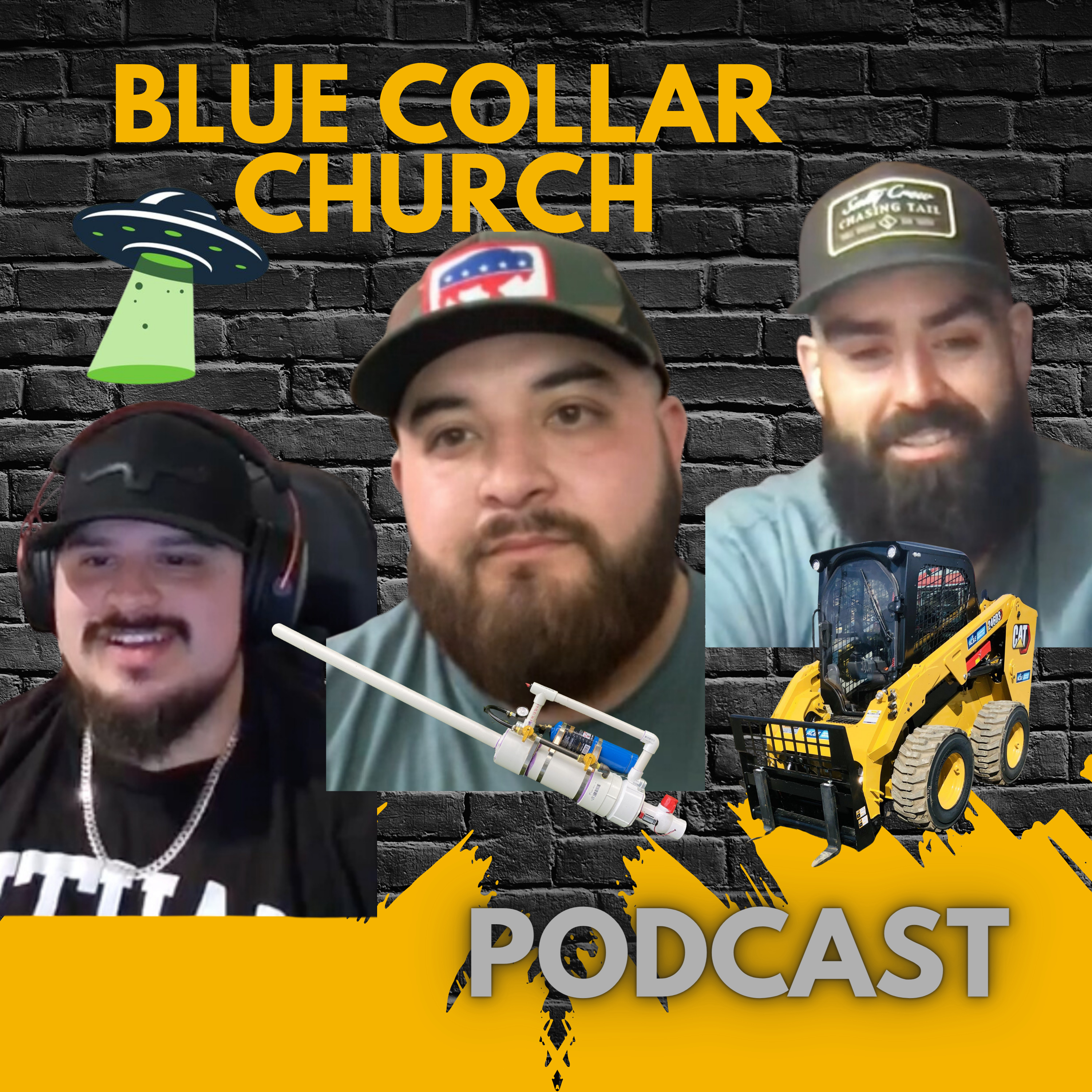 #8 Jellyfish Aliens, Stolen equipment, Young and Reckless. Blue Collar Church episode artwork