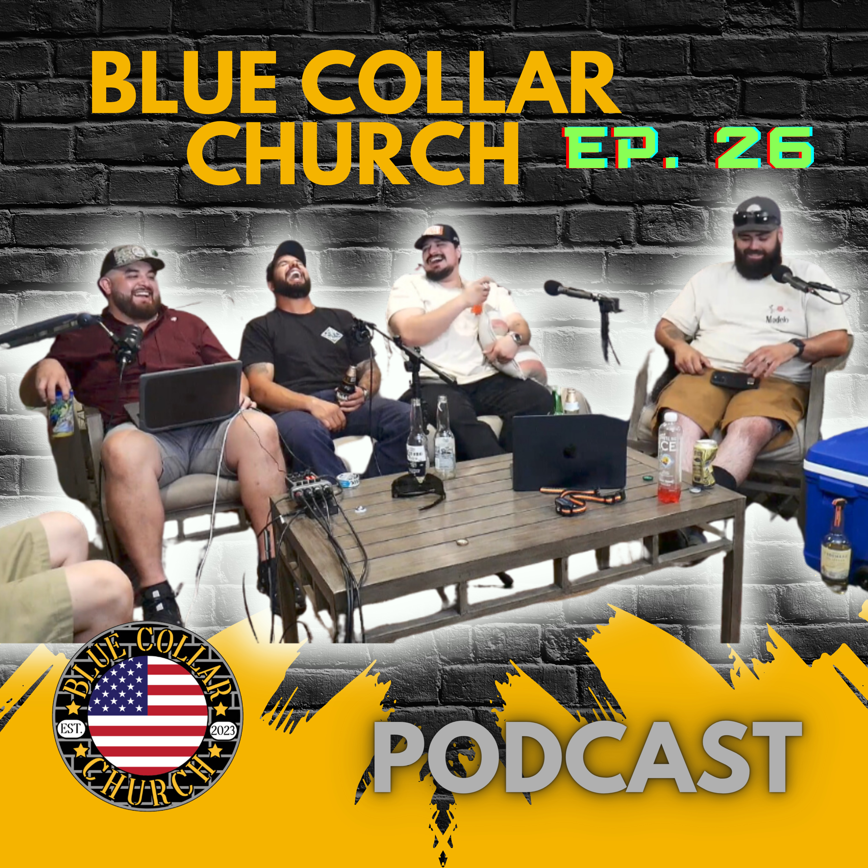 #26 Blue Collar Trivia, We're Getting Canceled For This One. Blue Collar Church In Person. episode artwork