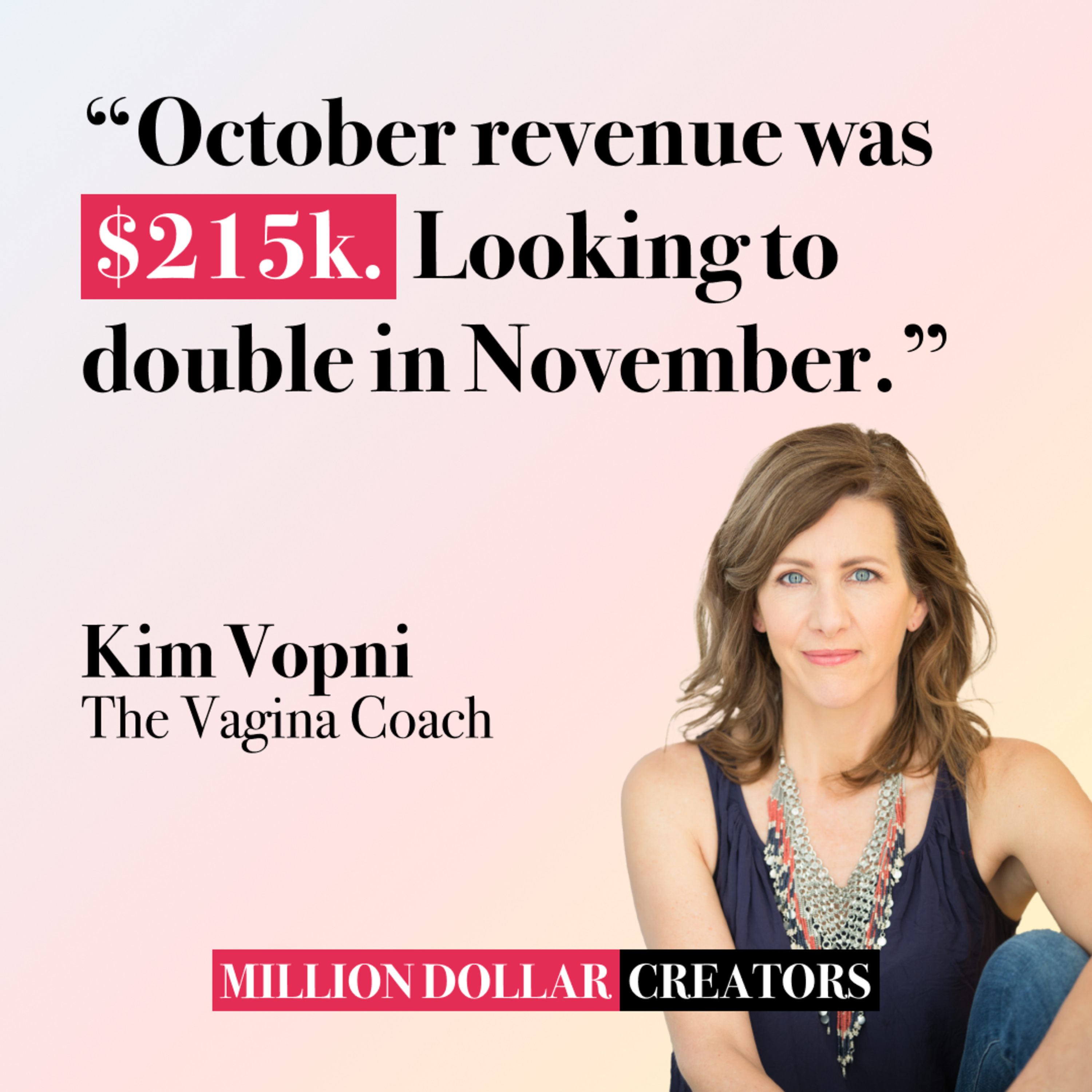 Million Dollar Creators
