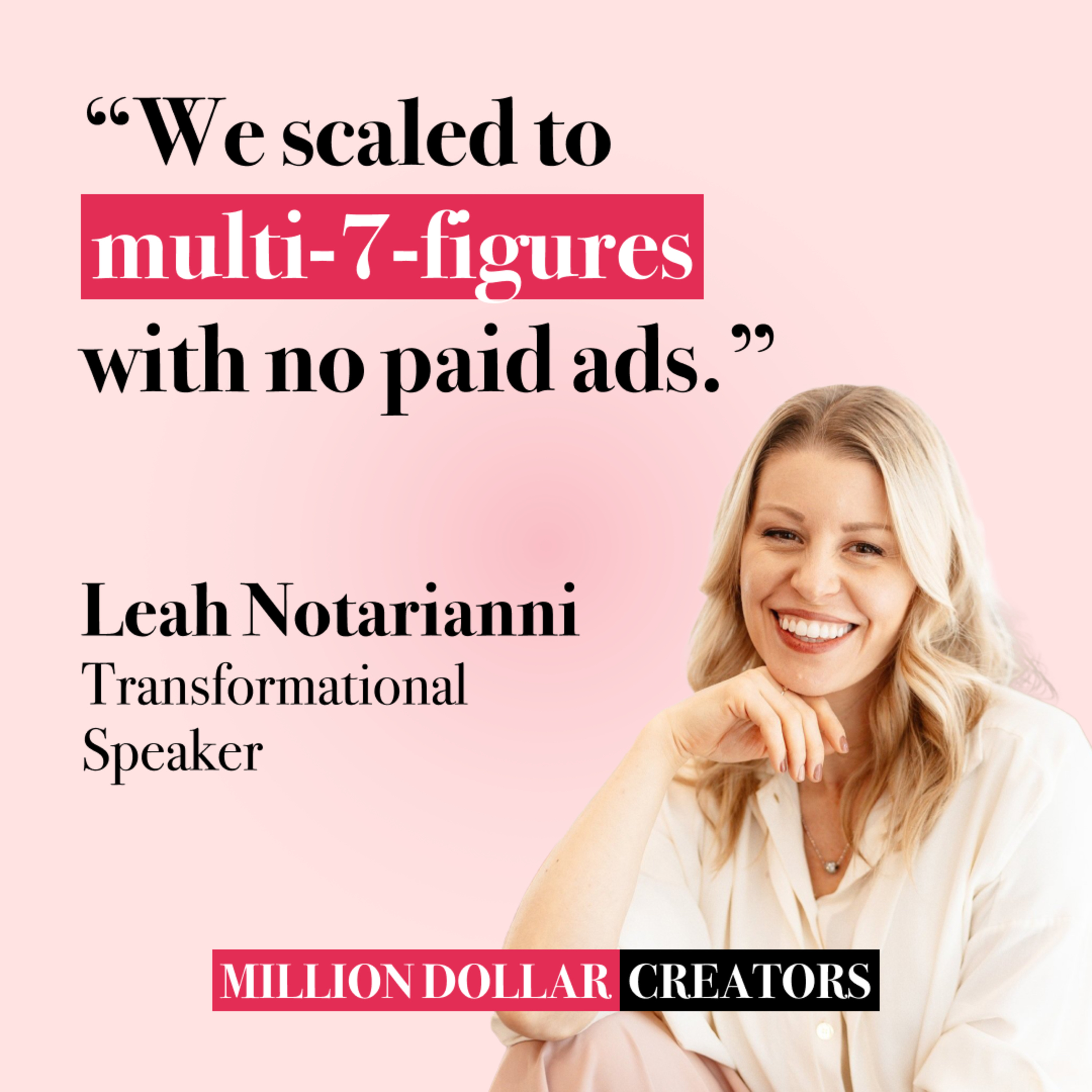 Million Dollar Creators