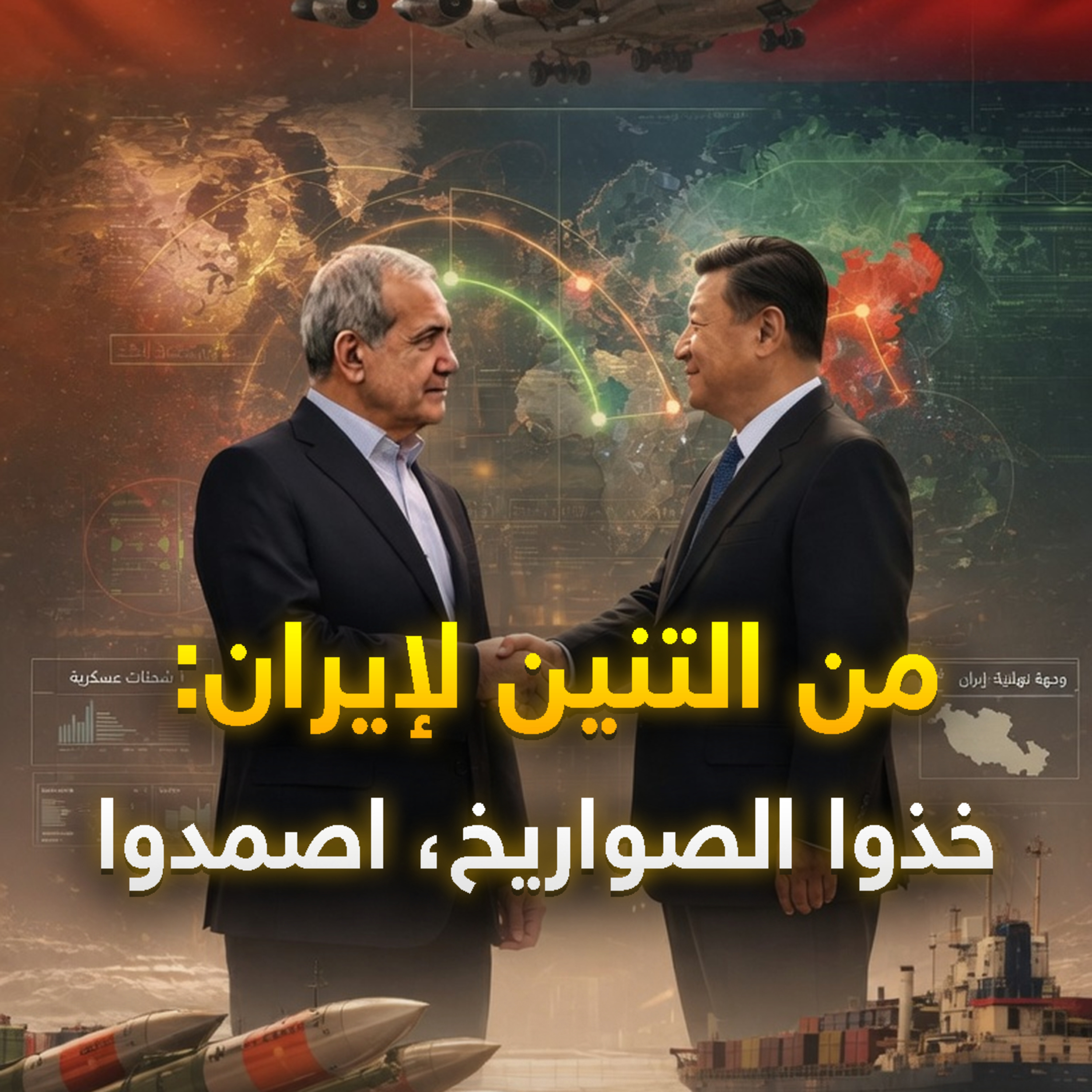الفخ المزدوج.. شبكة الظل التي تغذي ترسانة طهران وتنتظر اصطياد المقاتلات الأمريكية. episode artwork