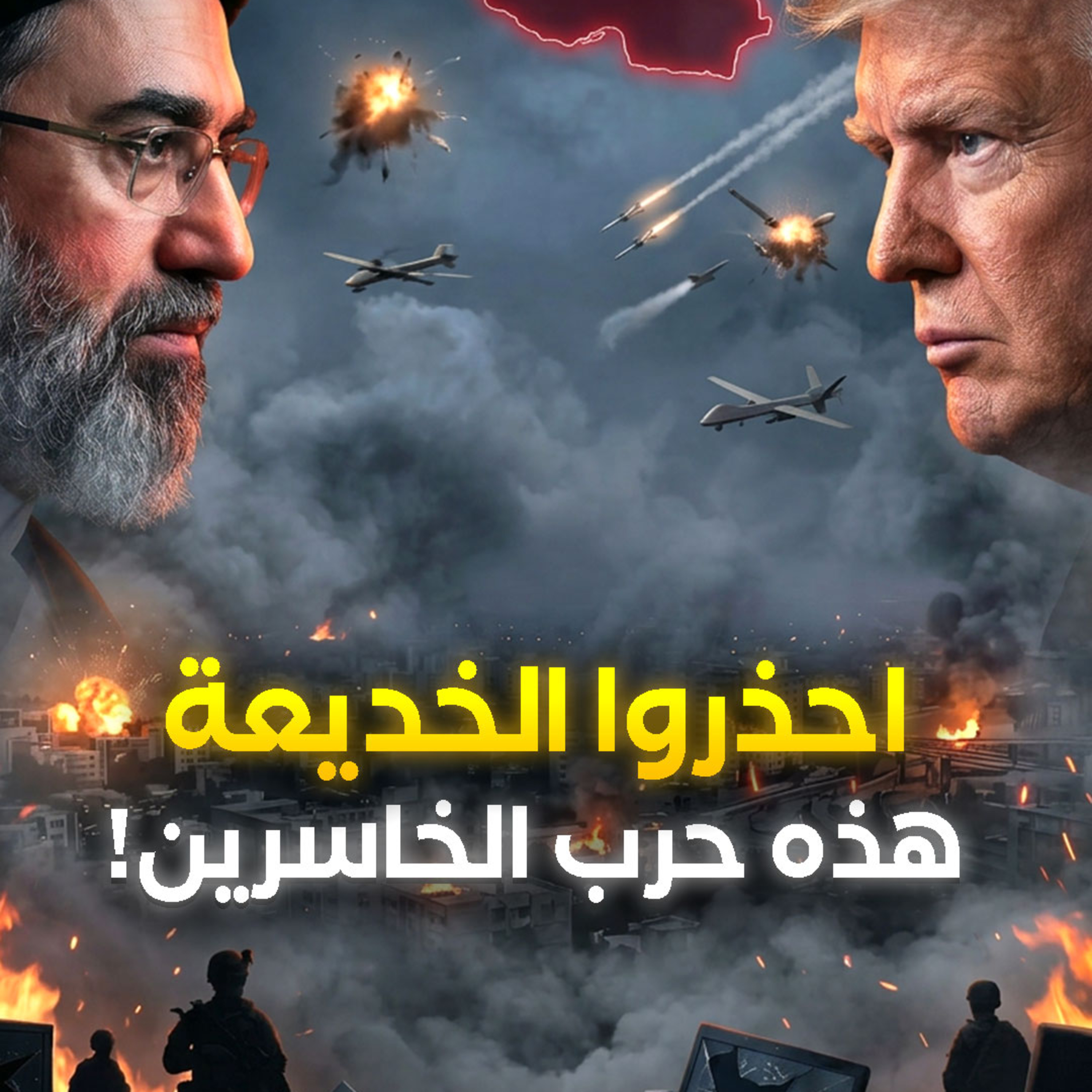 طهران تحترق بصمت وترامب لا ينتصر… هكذا تكبر الكذبة في الشرق الأوسط! episode artwork