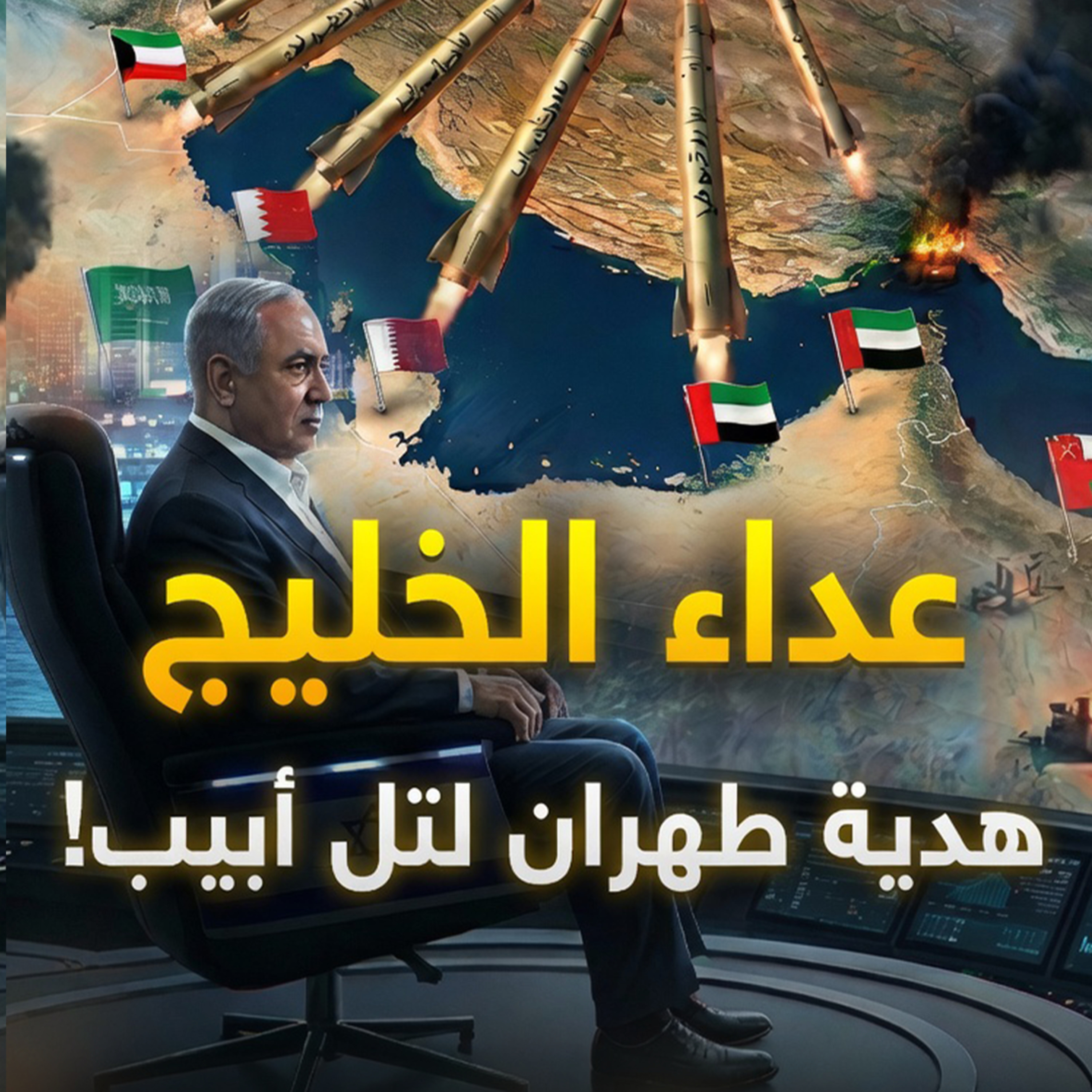 الهدف أمريكي والضحية عربية.. كيف جعلت صواريخ إيران من تل أبيب الرابح الأكبر؟ episode artwork