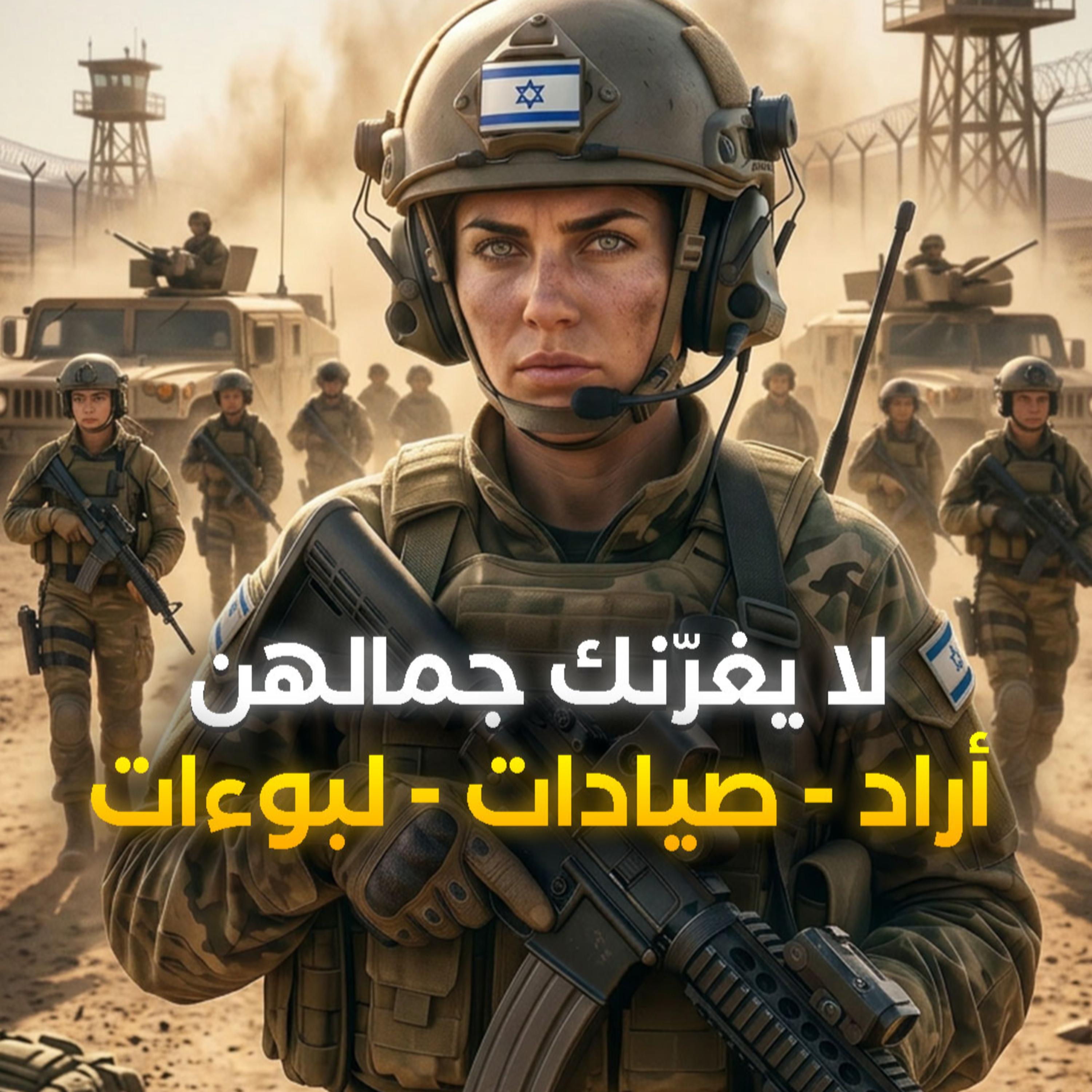 على حدود مصر تقف اليوم جنديات إسرائيليات من وحدة "أراد" — أول كوماندوز نسائية بالكامل في تاريخ سلاح الجو الإسرائيلي، لا يغرّنك جمالهن ولا أنوثتهن — هن قاتلات محترفات episode artwork