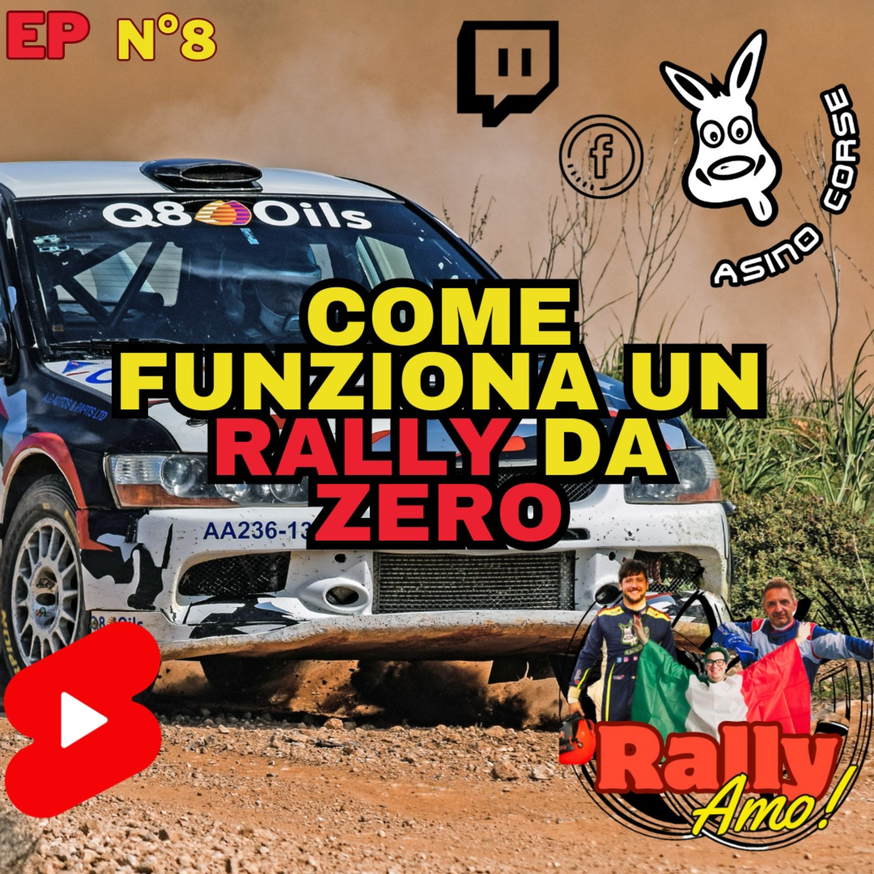 TUTTE LE FASI DI UNA GARA RALLY - Iscrizione, verifiche sportive e tecniche, ricognizioni e gara episode artwork