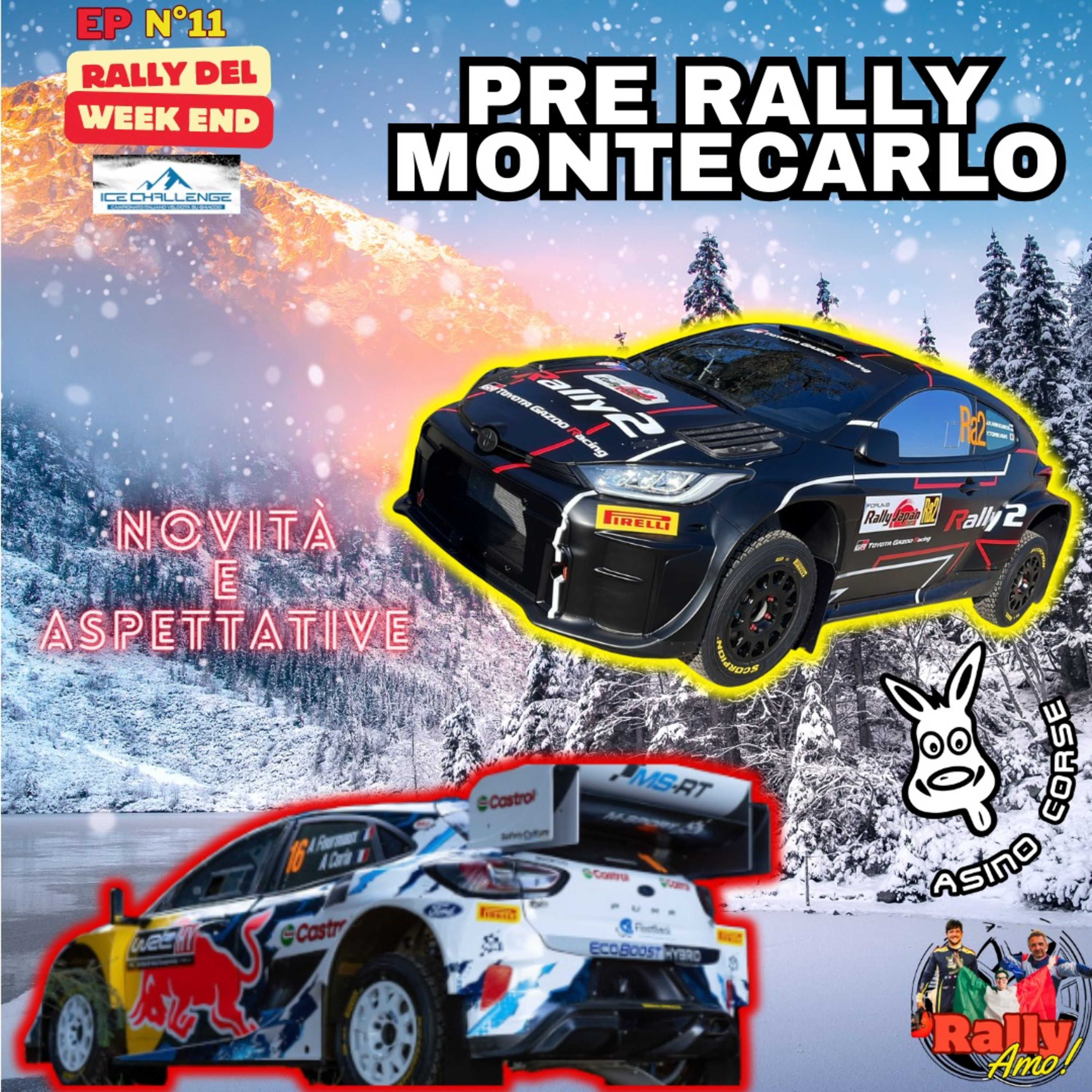 Pre Rally di MONTECARLO: Novità ed aspettative + Gara su ghiaccio Pra Gelato - EP.11 episode artwork