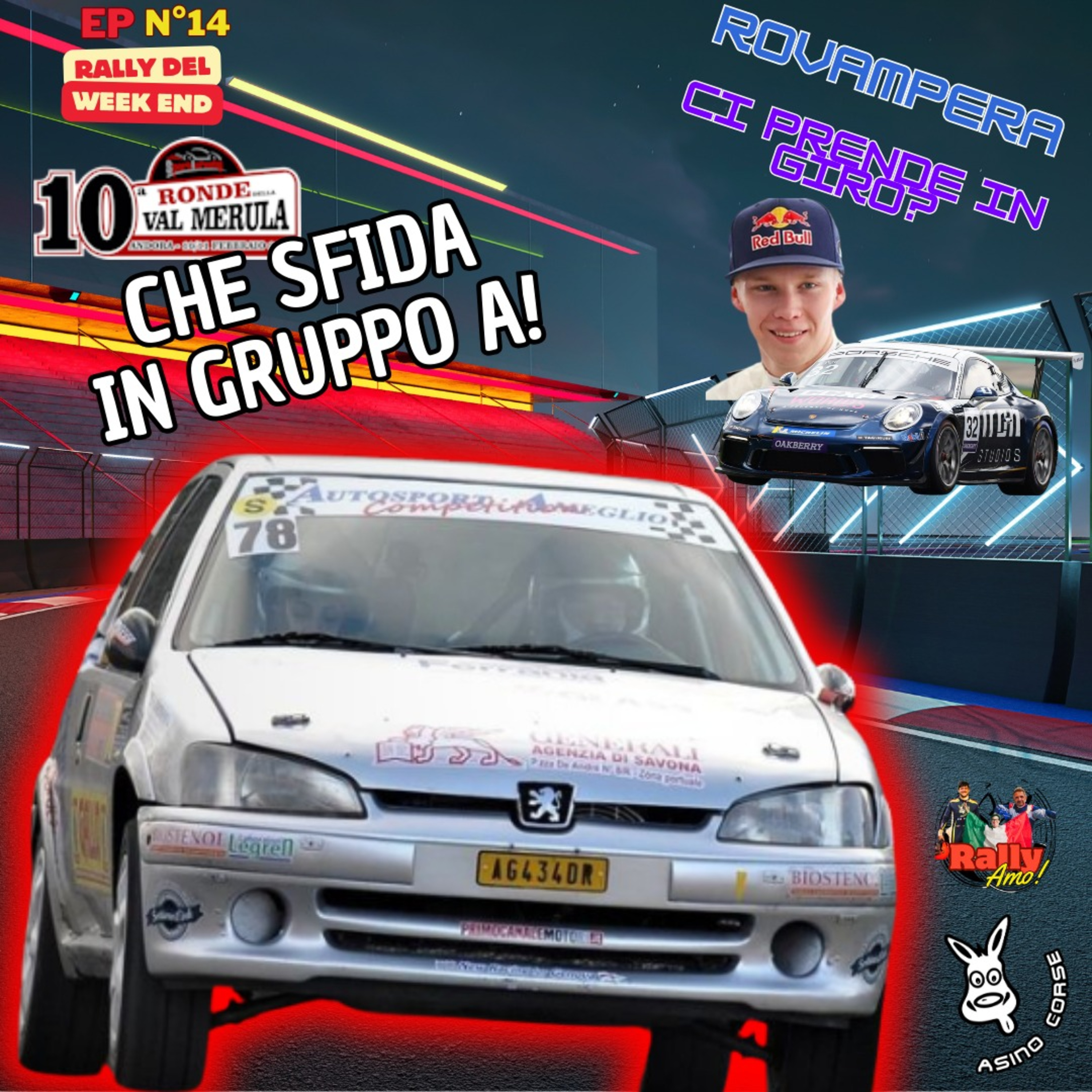 che sfida in Gruppo A al Ronde Val Merula! Gangi Vince la Rally4! Rovampera ci prende in grio? EP.14 episode artwork
