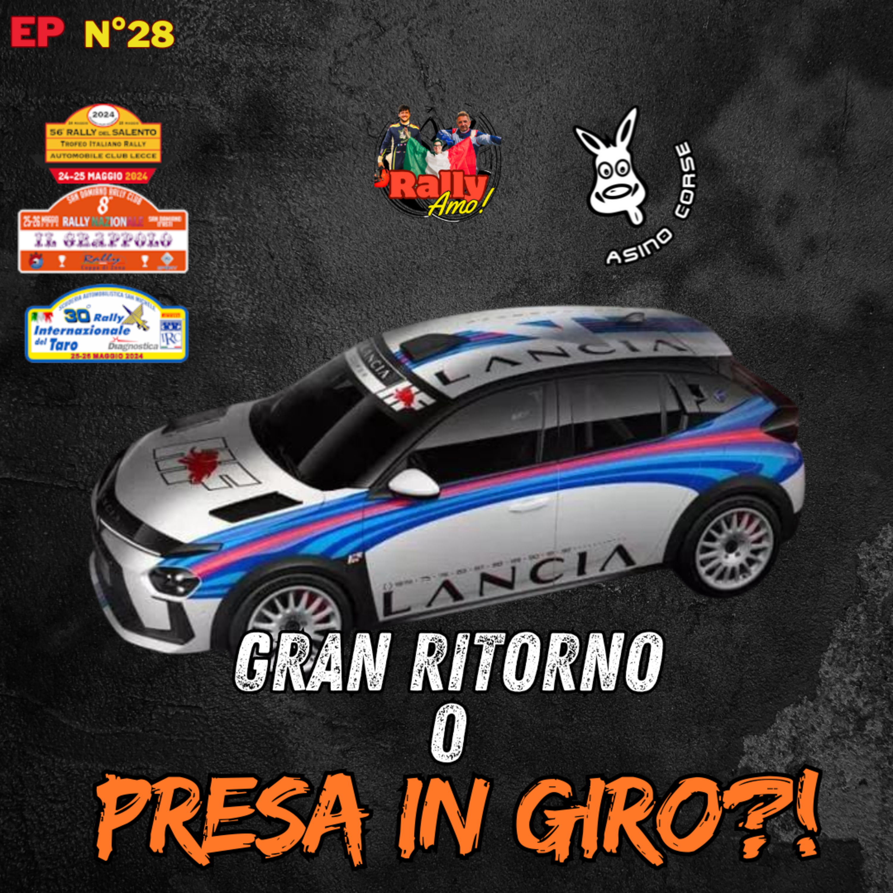 lancio della nuova Lancia Y Rally4 ma sulla base della 208, non sappiamo se ridere o piangere! episode artwork