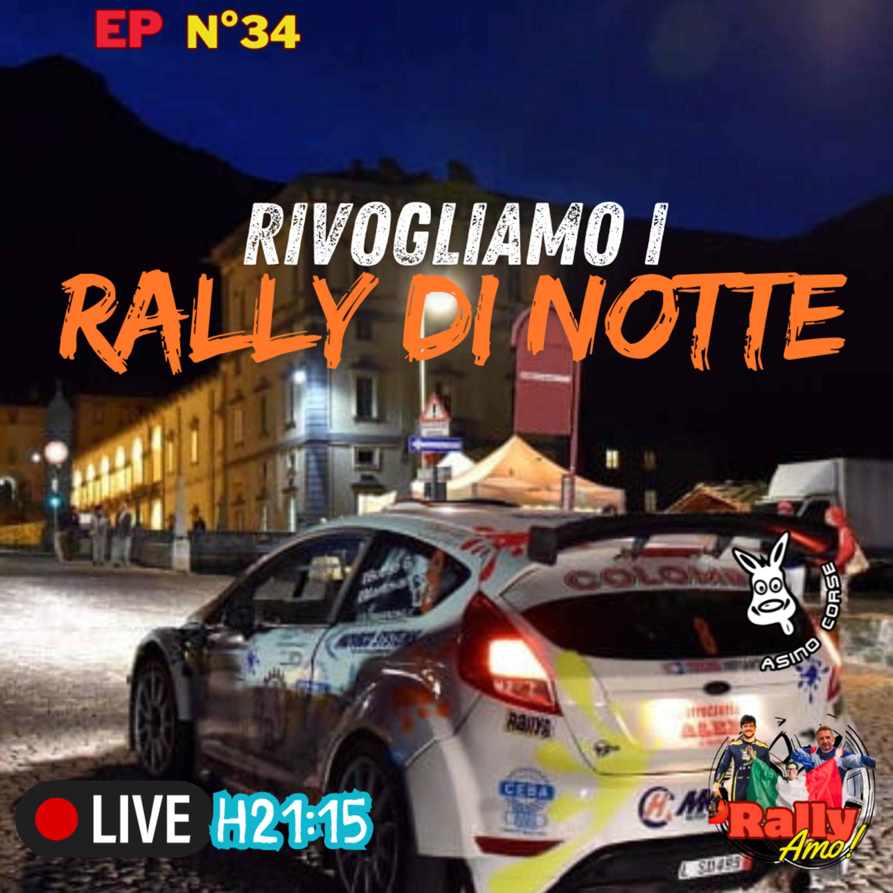   0:18 / 43:52   Rivogliamo i rally di notte! he successo l'11° Rally del Matese! ep.34 Rallyamo episode artwork