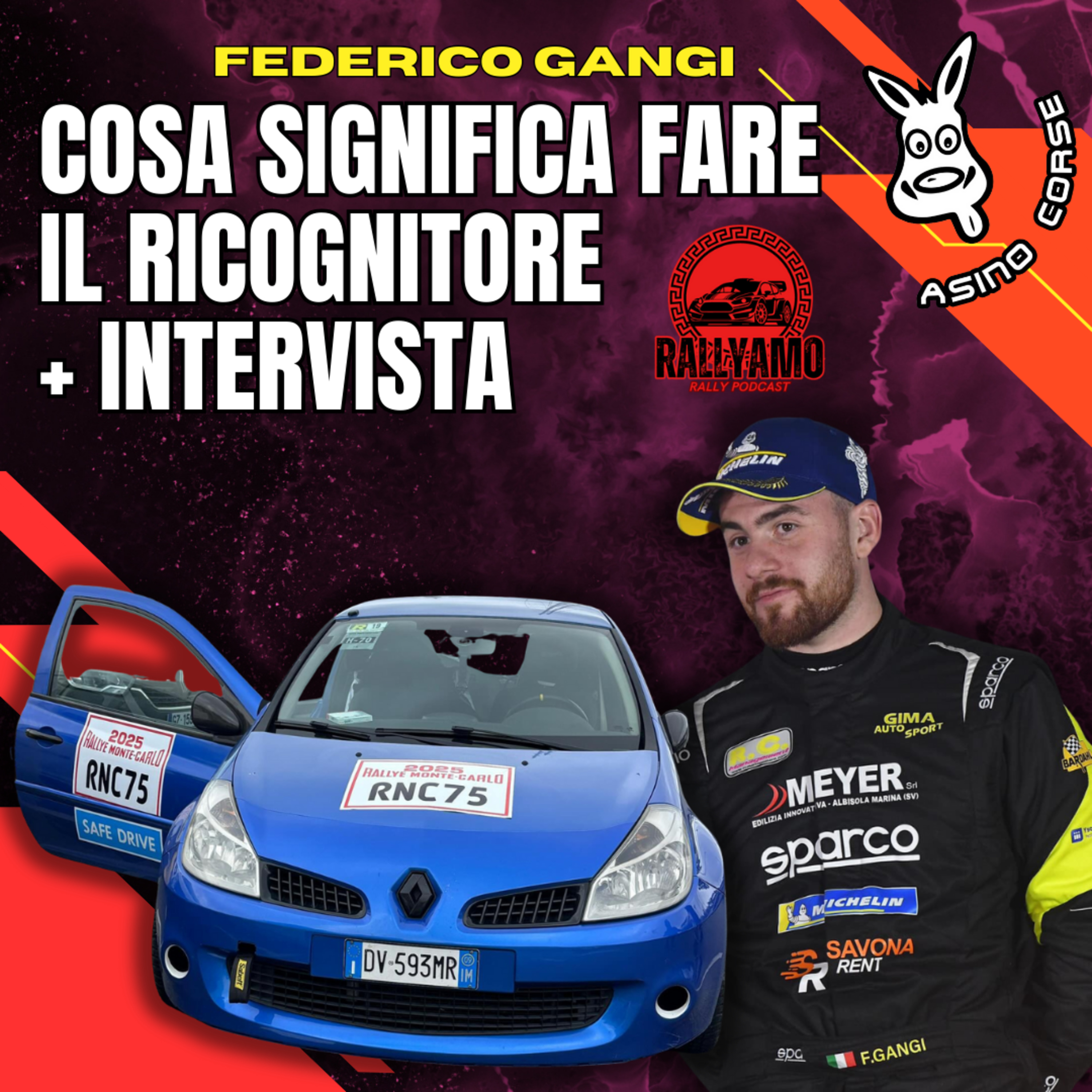 Federico Gangi e cosa significa fare il ricognitore + Intervista - Podcast Rallyamo