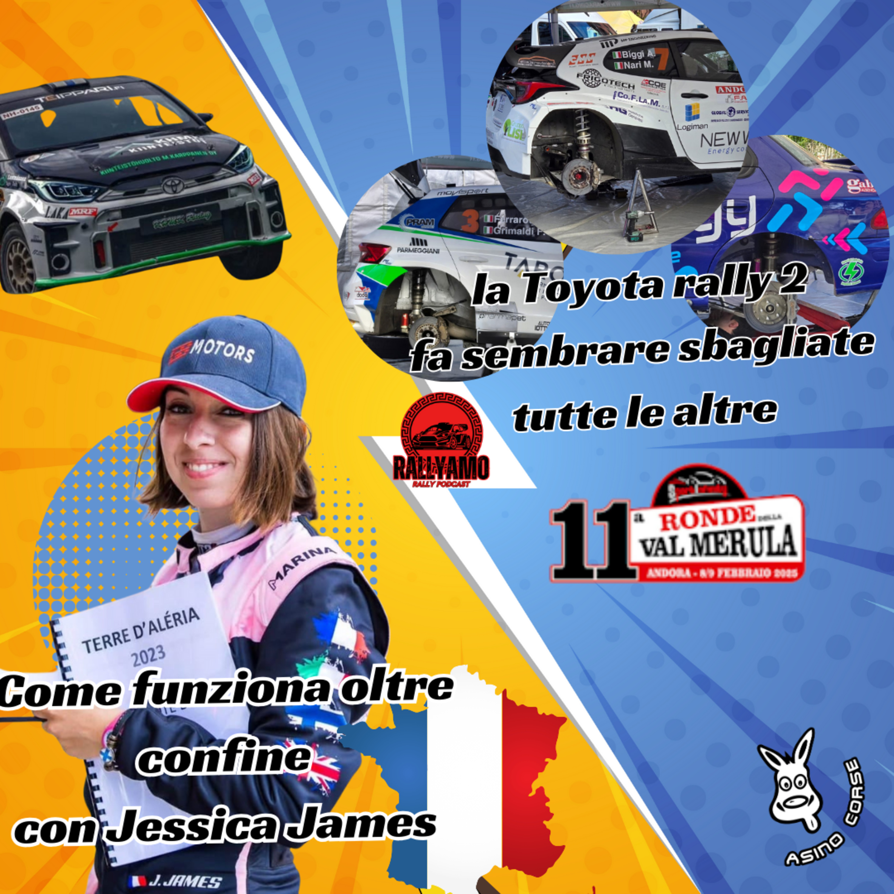 Jessica James e i Rally oltre confine! Poi Tecnica Rally2: Toyota rivoluziona il tipo di assetto