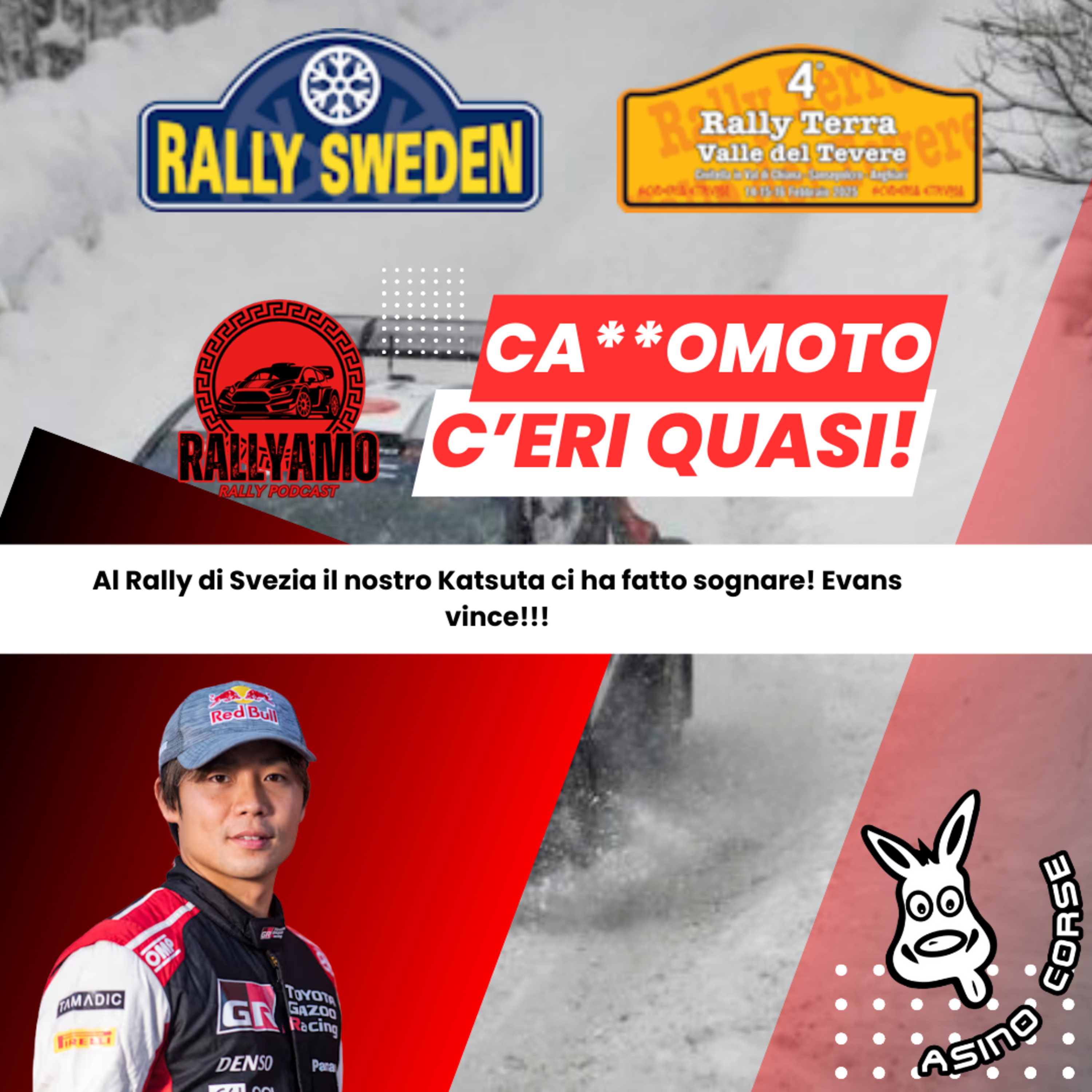E Rovampera? Che fine ha fatto? Katsuta e Evens hanno voltato! Rally Svezia e Val Tevere episode artwork