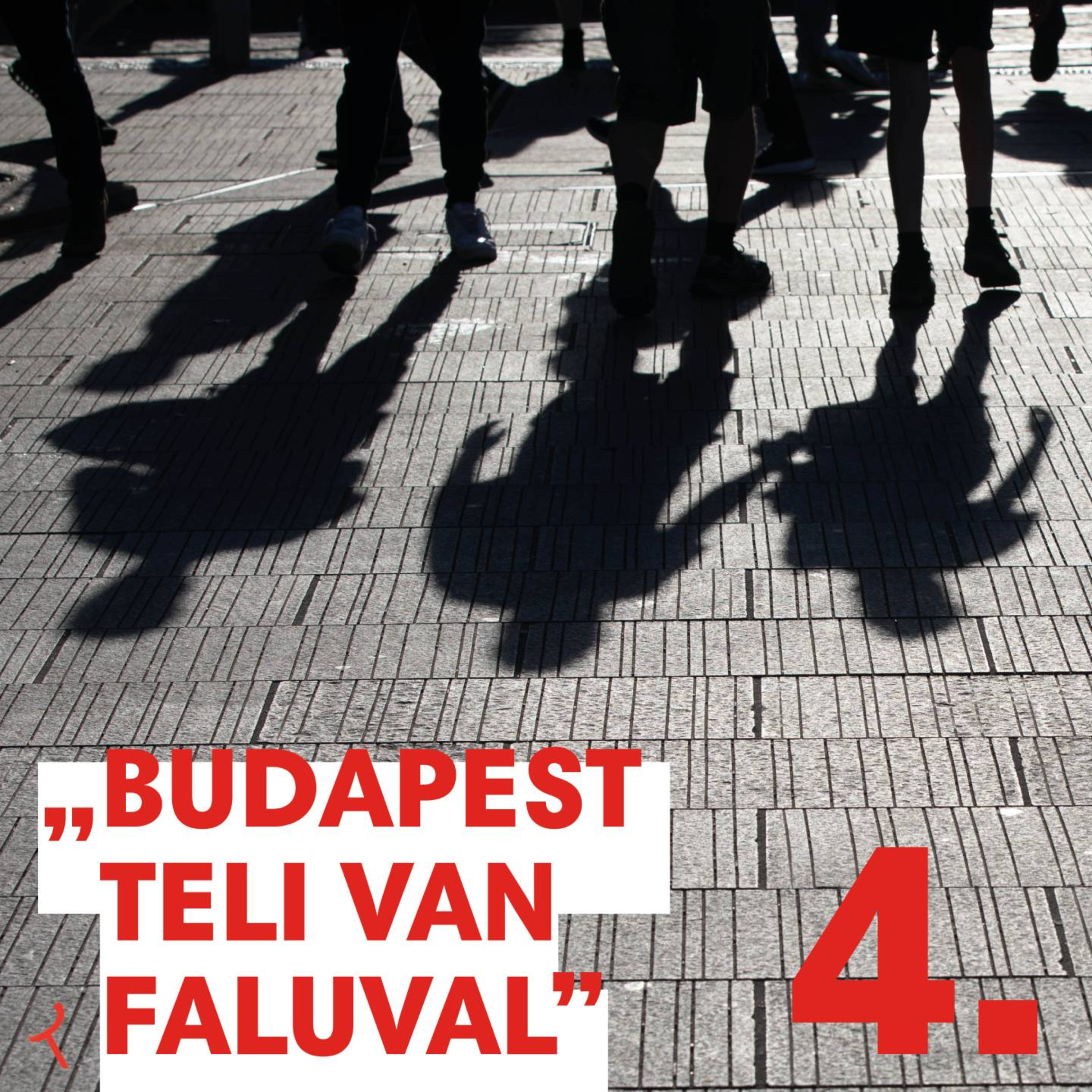 Budapest teli van faluval