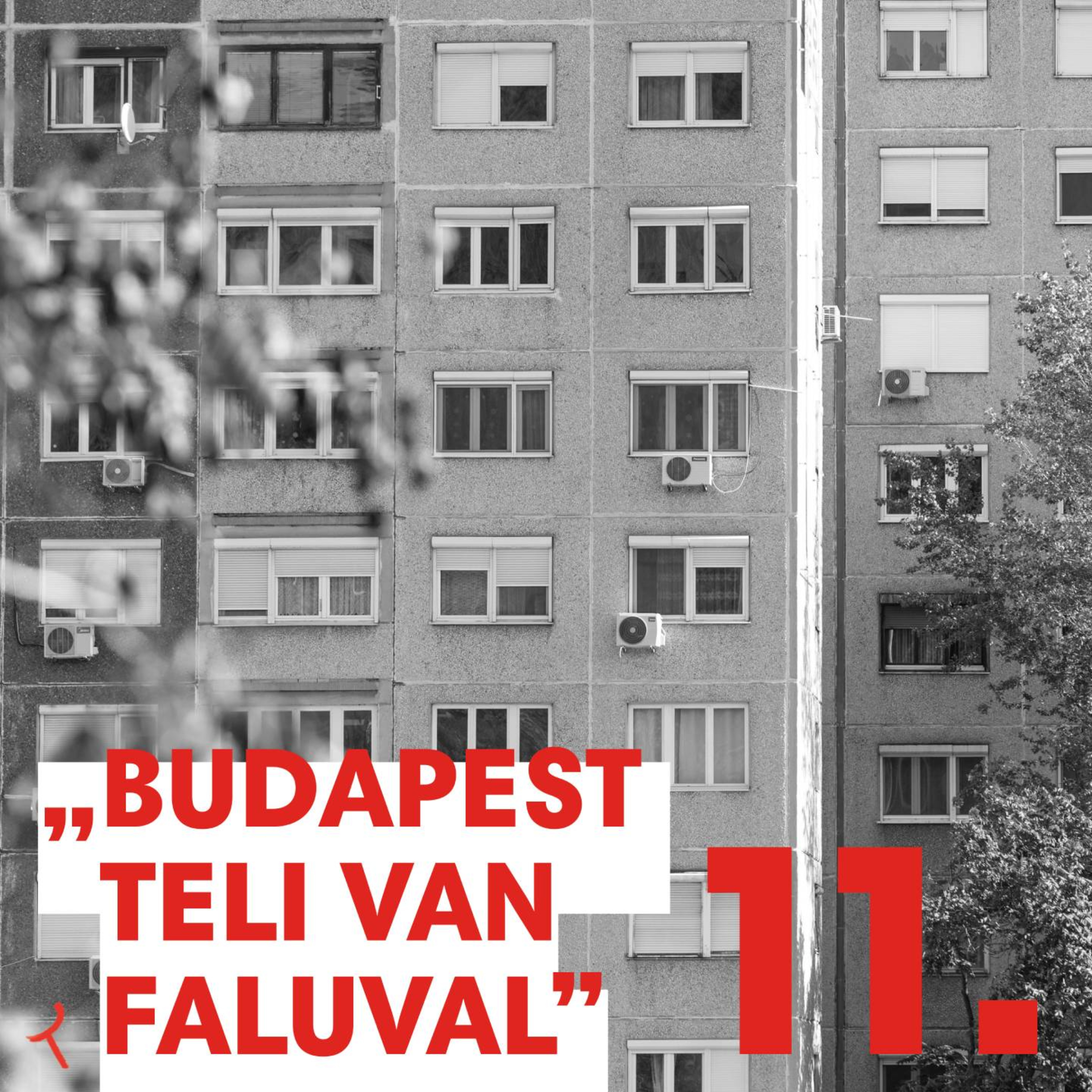 Budapest teli van faluval