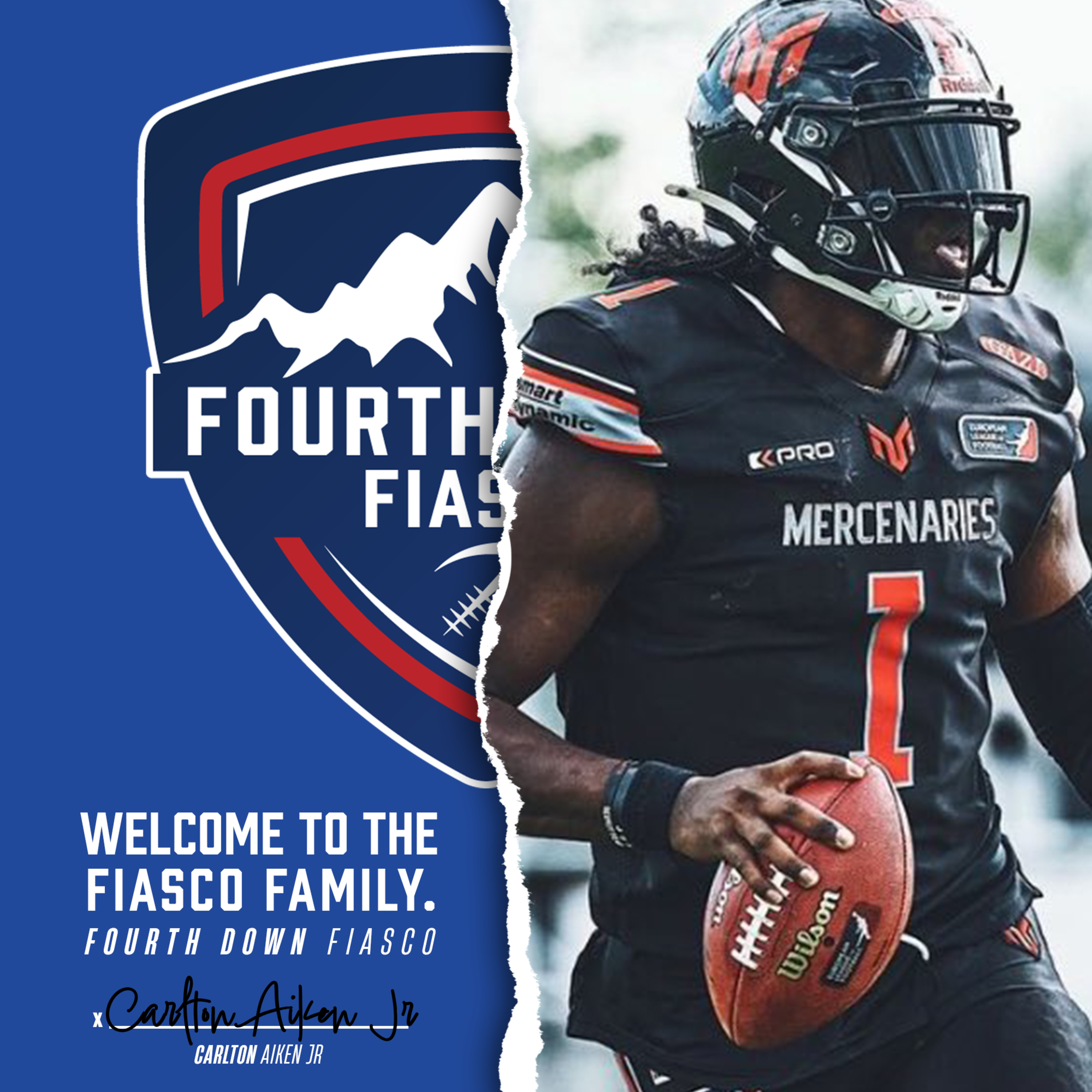 BONUS EPISODE: Mercenaries Quarterback Carlton Aiken Jr. Exclusive Interview episode artwork