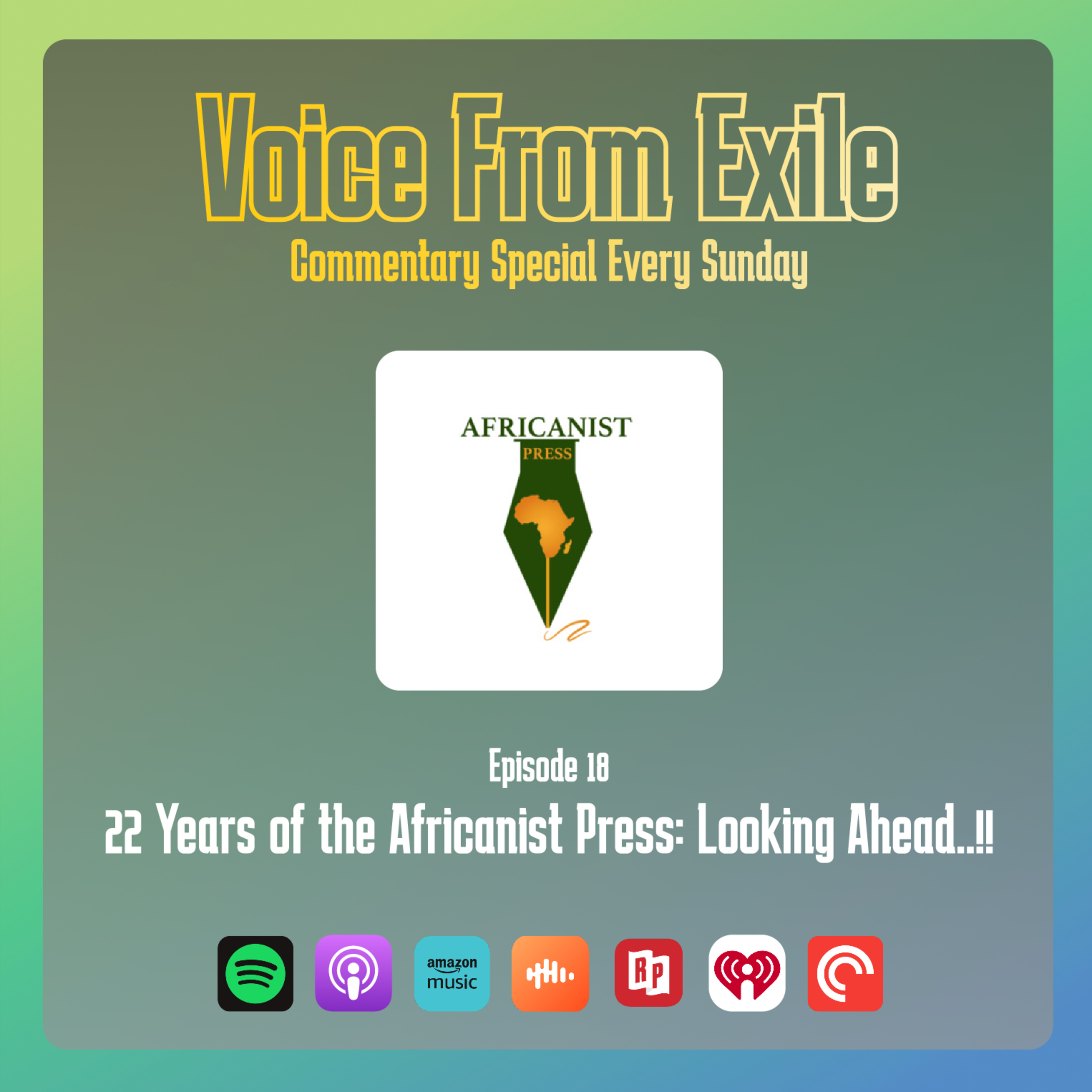 22 Years of the Africanist Press: Looking Ahead...!!