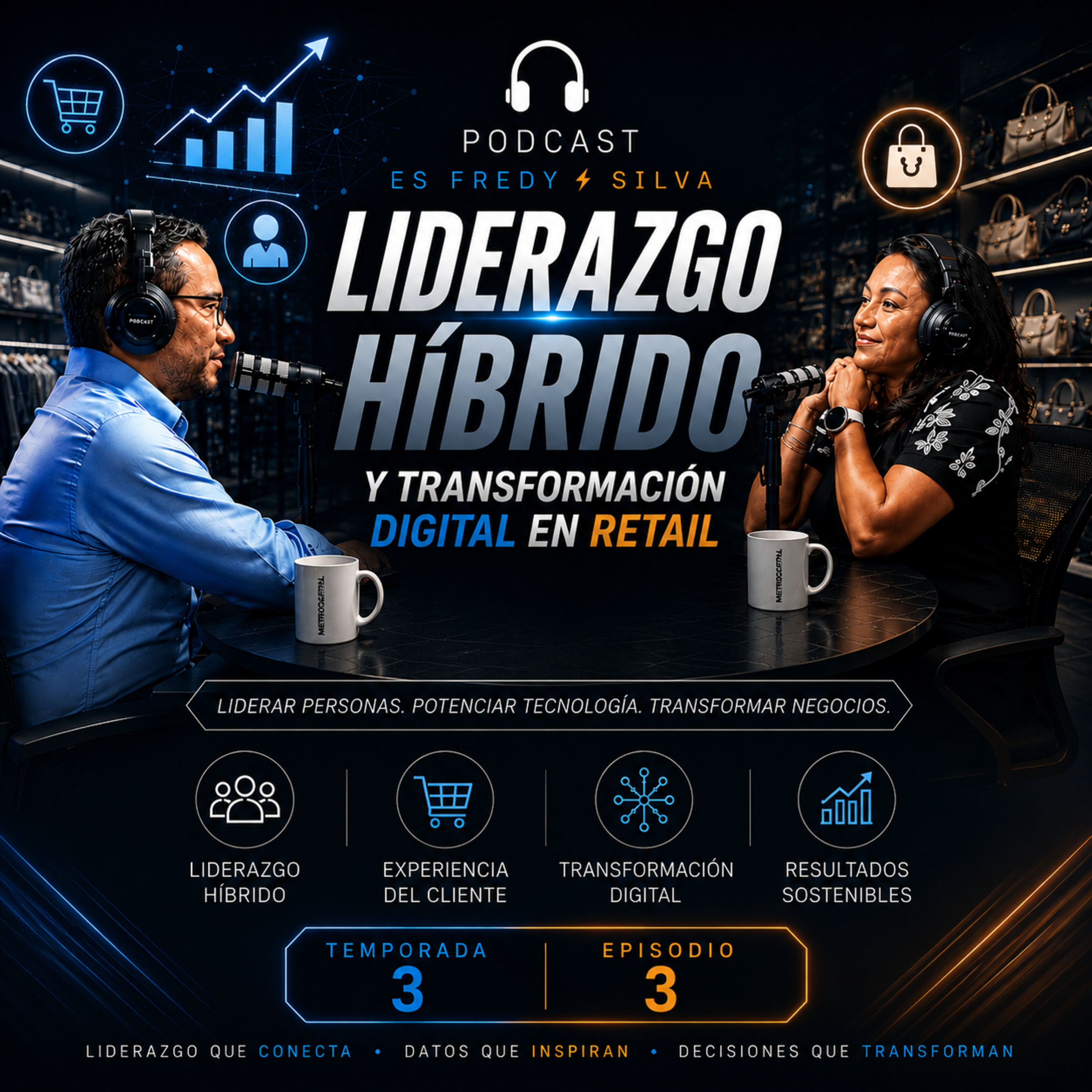 Liderazgo Híbrido y Transformación Digital en la Industria del Retail | Adriana Arancibia de Pichara episode artwork