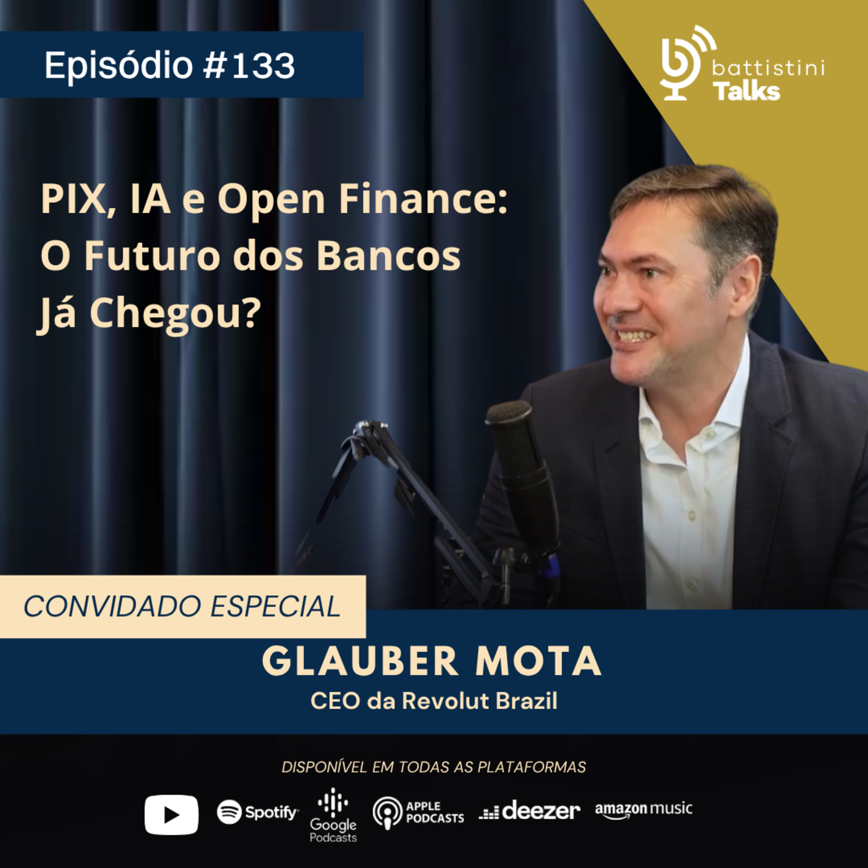 PIX, IA e Open Finance: O Futuro dos Bancos Já Chegou? | Glauber Mota