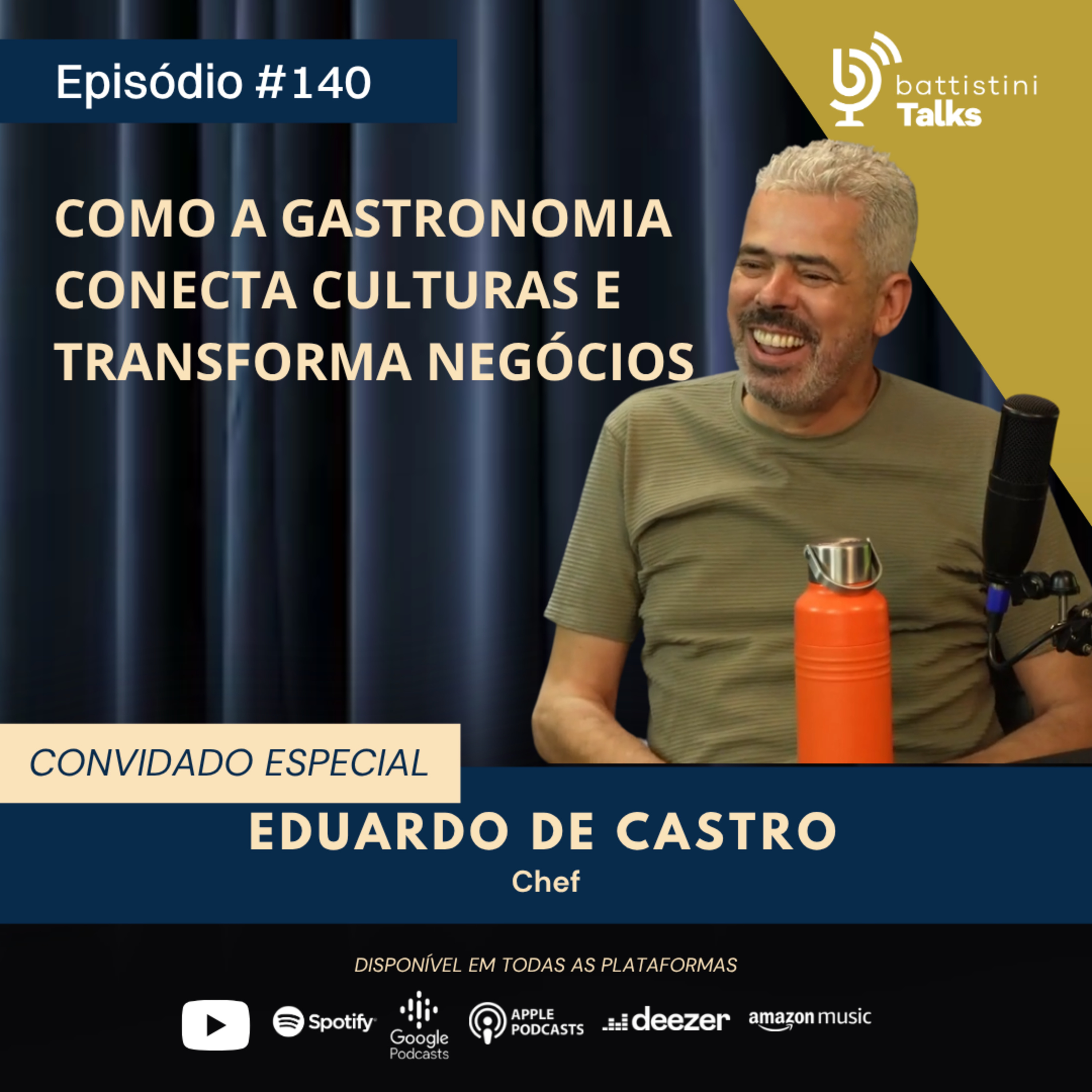 Como a Gastronomia Conecta Culturas e Transforma Negócios | Eduardo de Castro