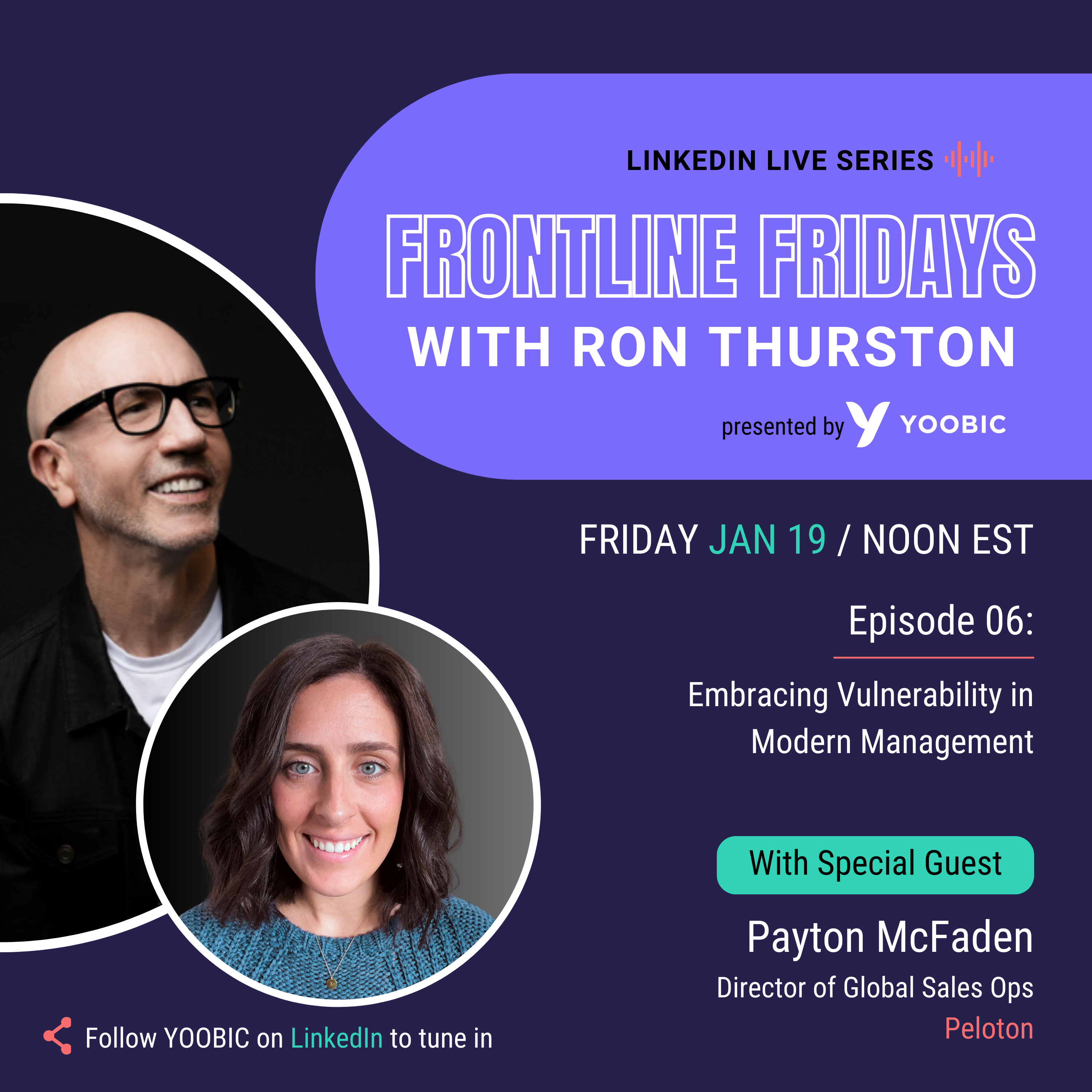 Frontline Fridays with Ron Thurston