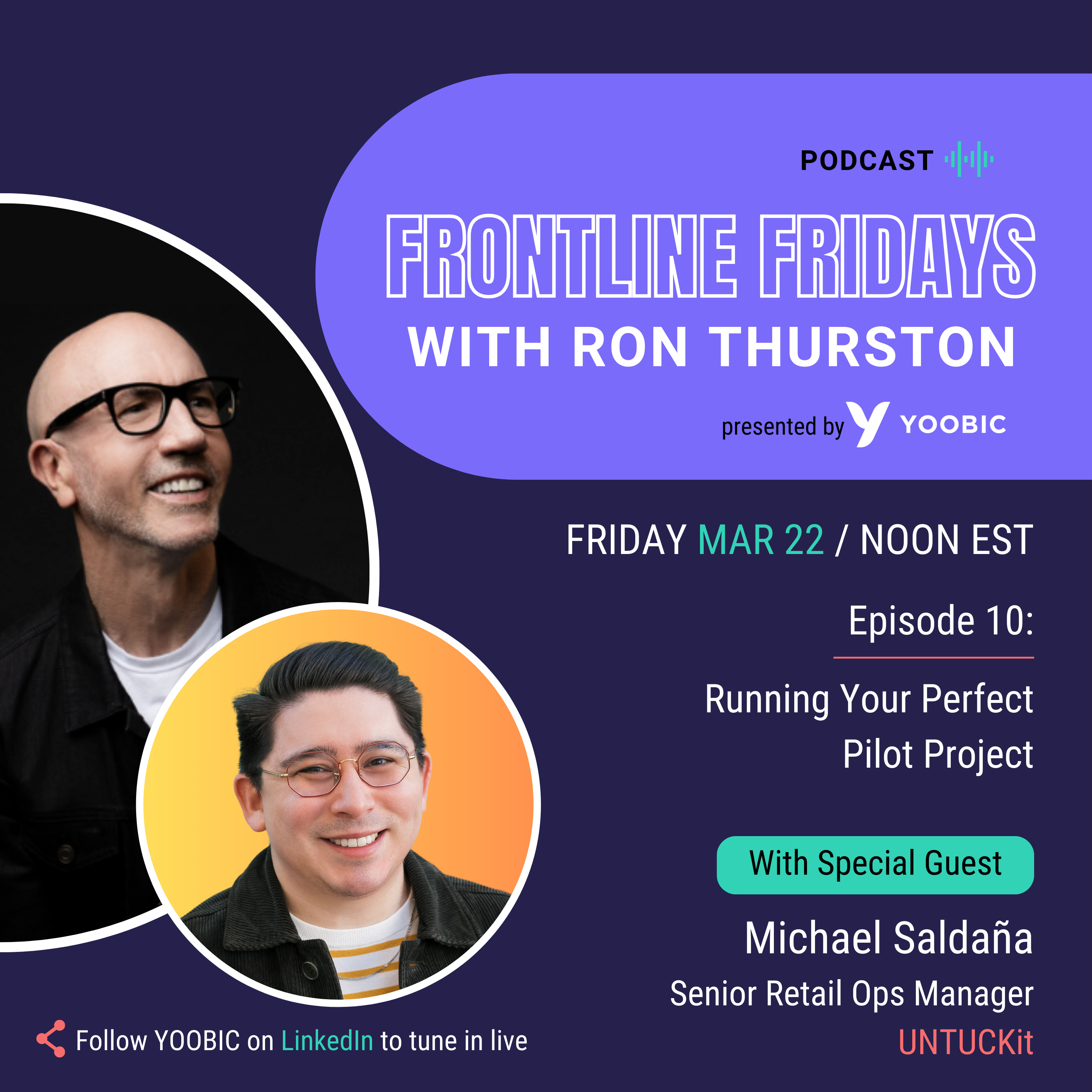 Frontline Fridays with Ron Thurston