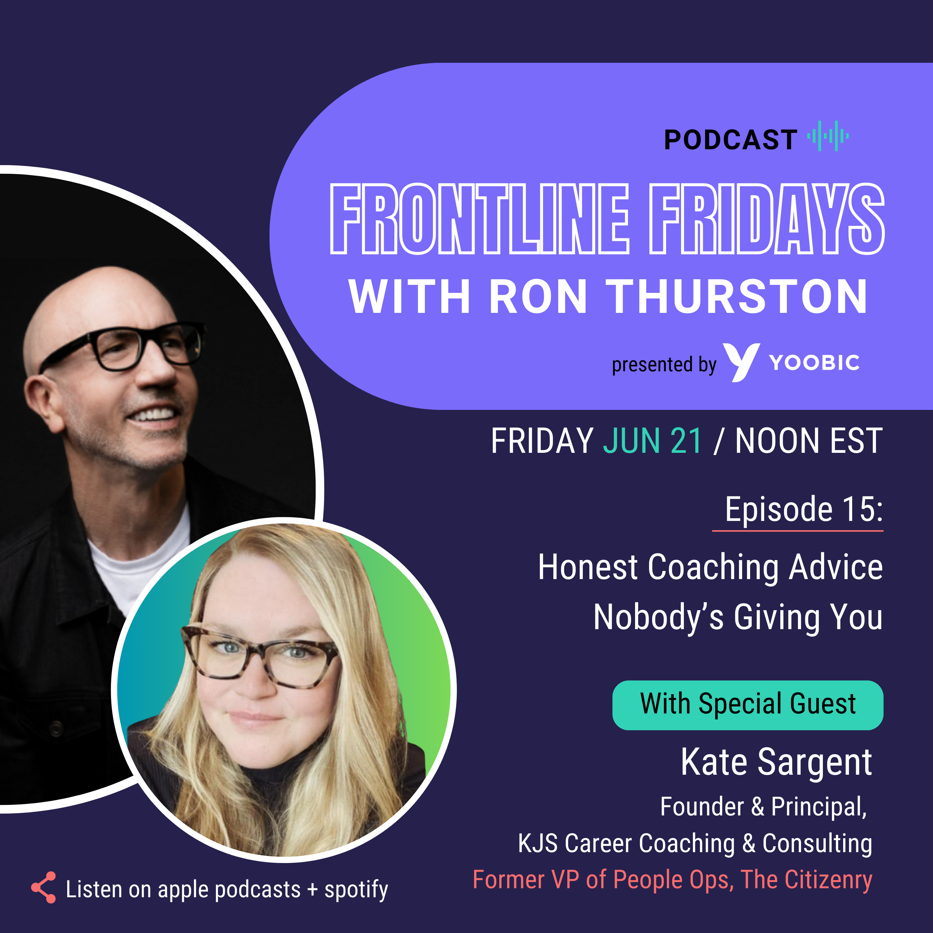 Frontline Fridays with Ron Thurston