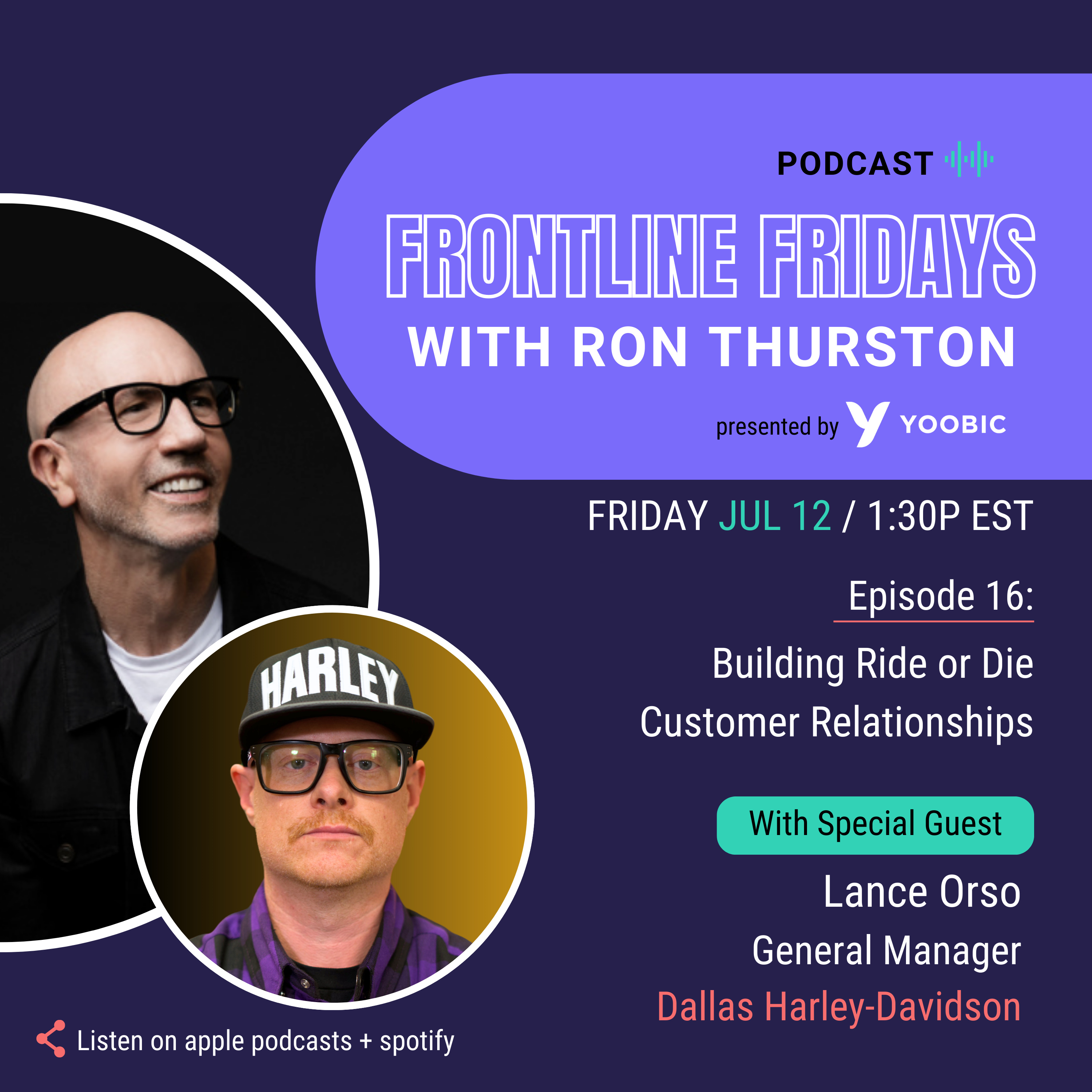 Frontline Fridays with Ron Thurston