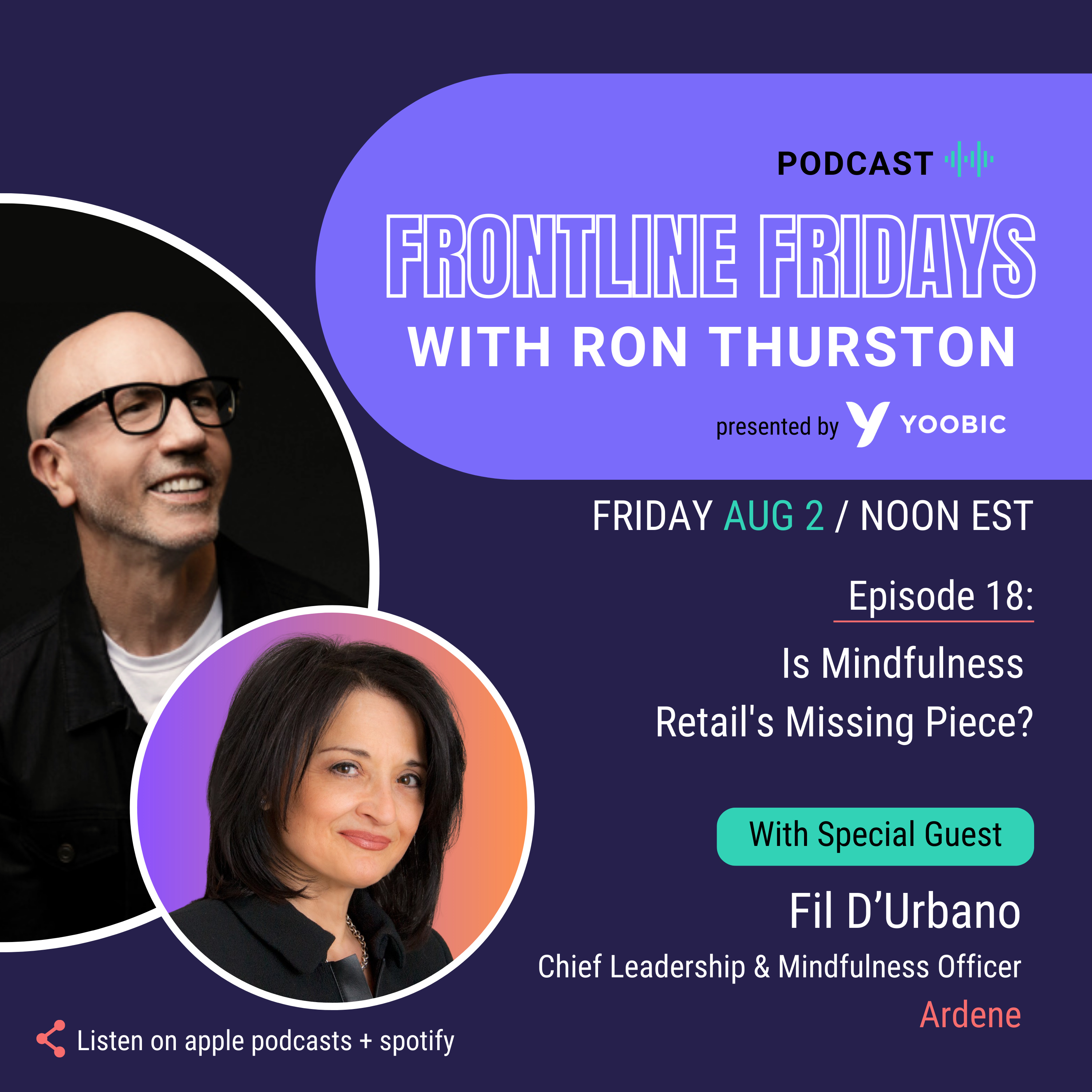 Frontline Fridays with Ron Thurston