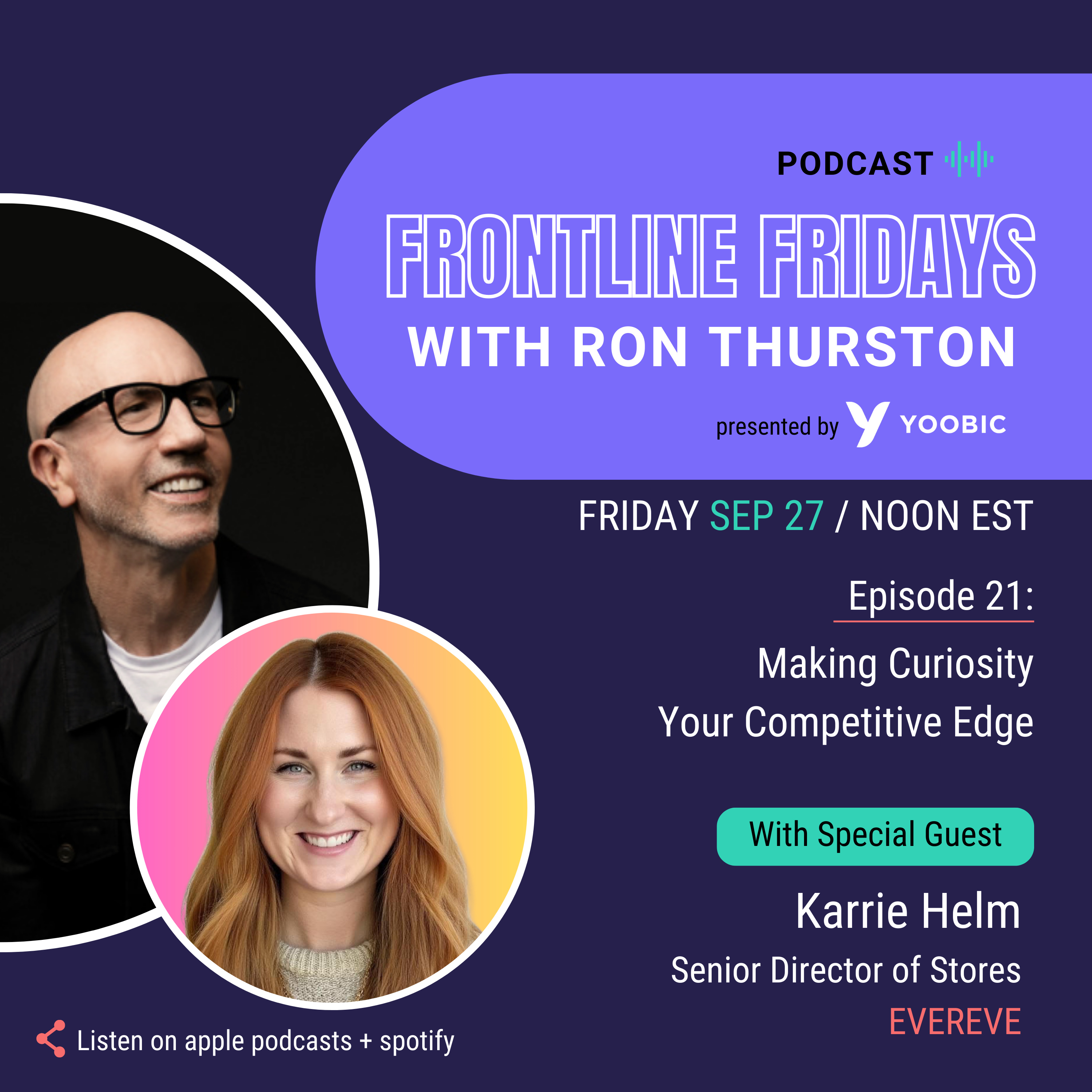 Frontline Fridays with Ron Thurston