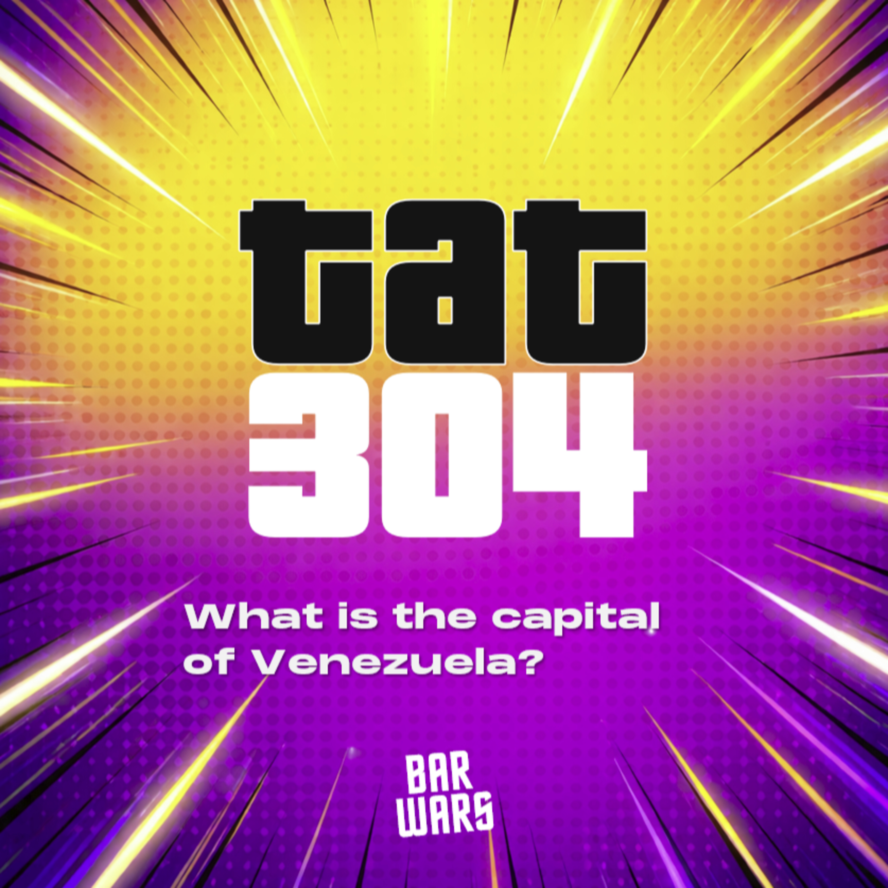 304: What is the capital of Venezuela? | Pub Quiz Questions & Answers 2026
