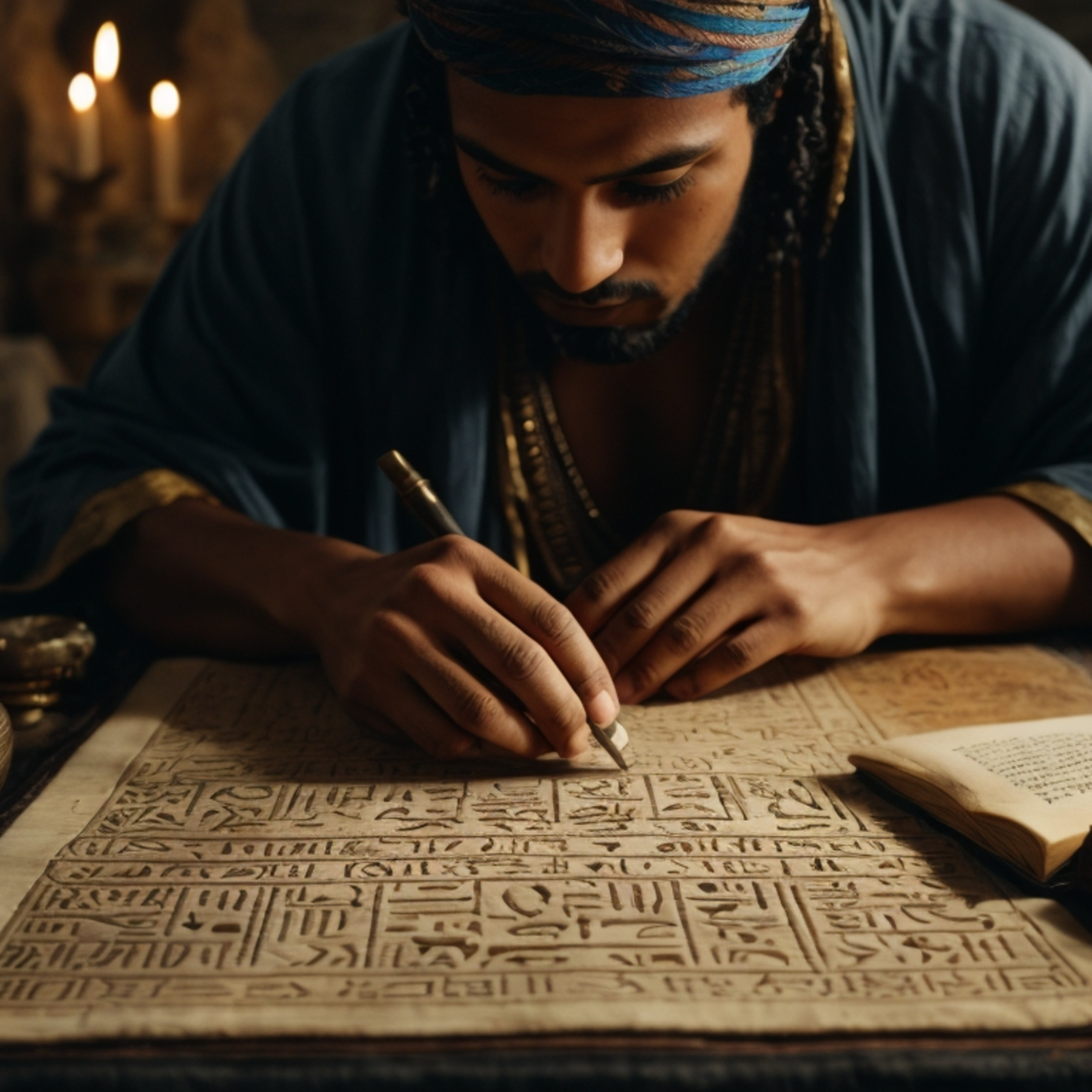 Histoire pour dormir - La magie des hiéroglyphes - Découverte d'un Grimoire Antique episode artwork