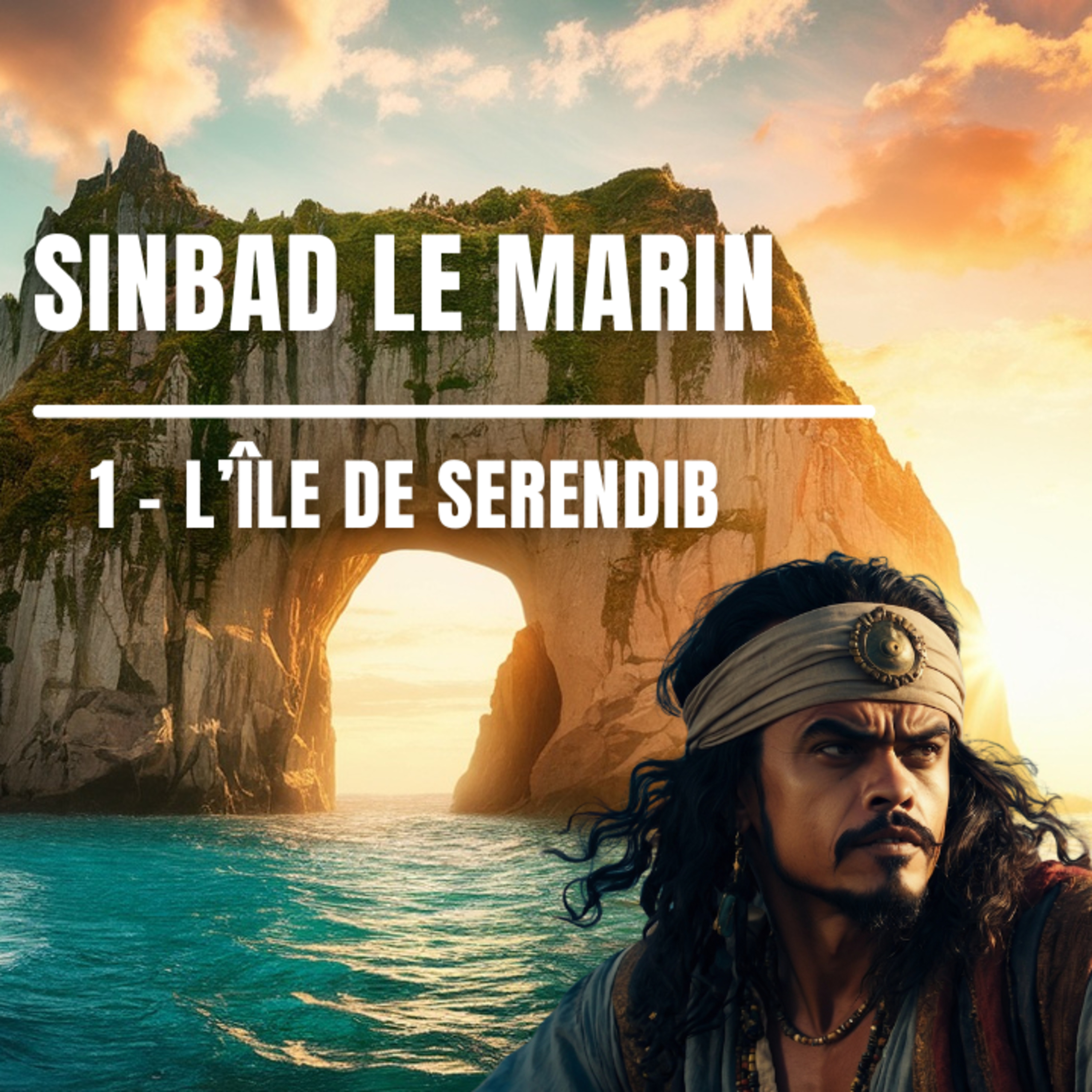 Histoire pour dormir - Les Voyages de Sinbad 1 🌊✨ L’Île de Serendib | Aventure Magique et Envoûtante episode artwork