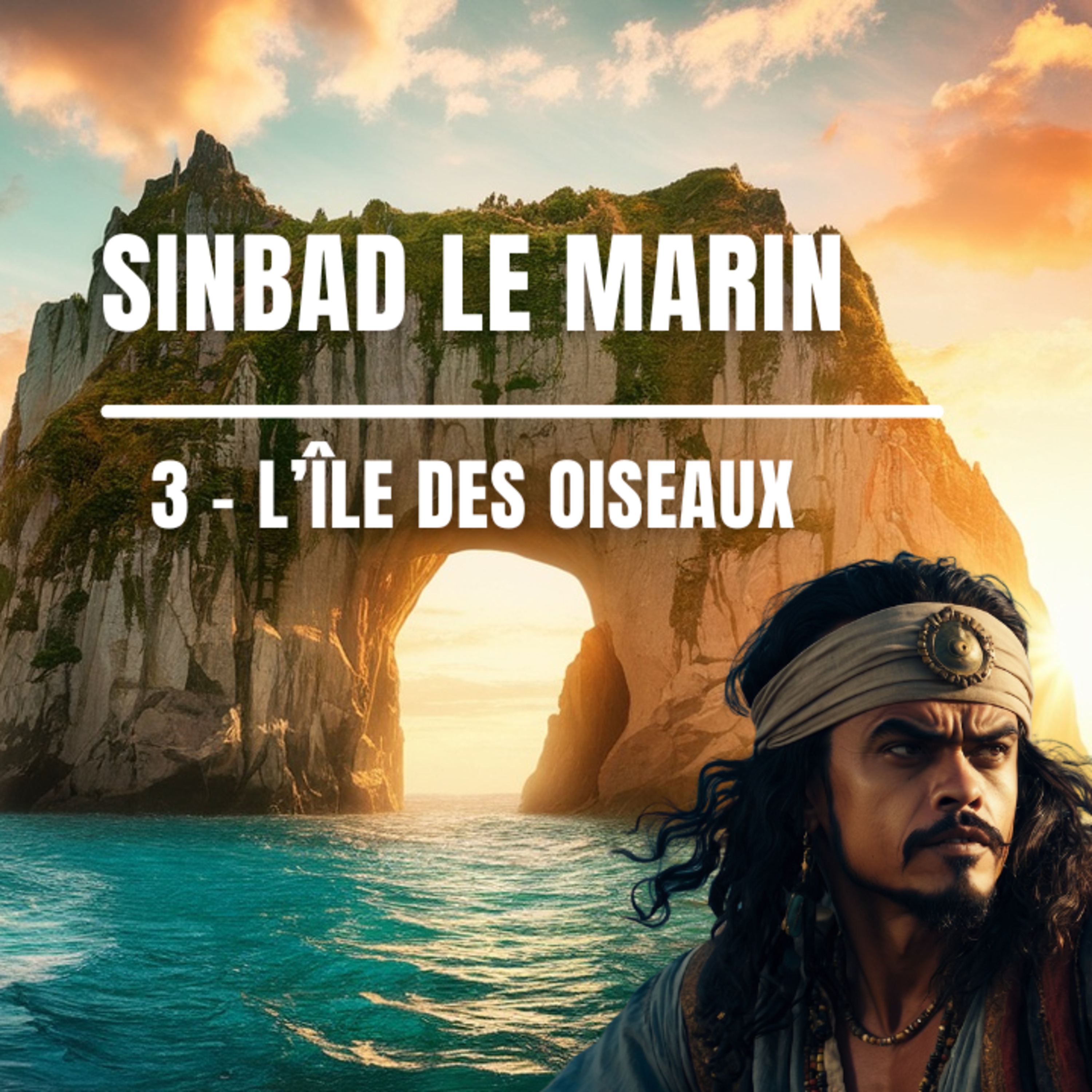 Histoire pour dormir - Les Voyages de Sinbad 3 🌊✨ L’Île des Oiseaux | Aventure Magique & Mystérieuse episode artwork