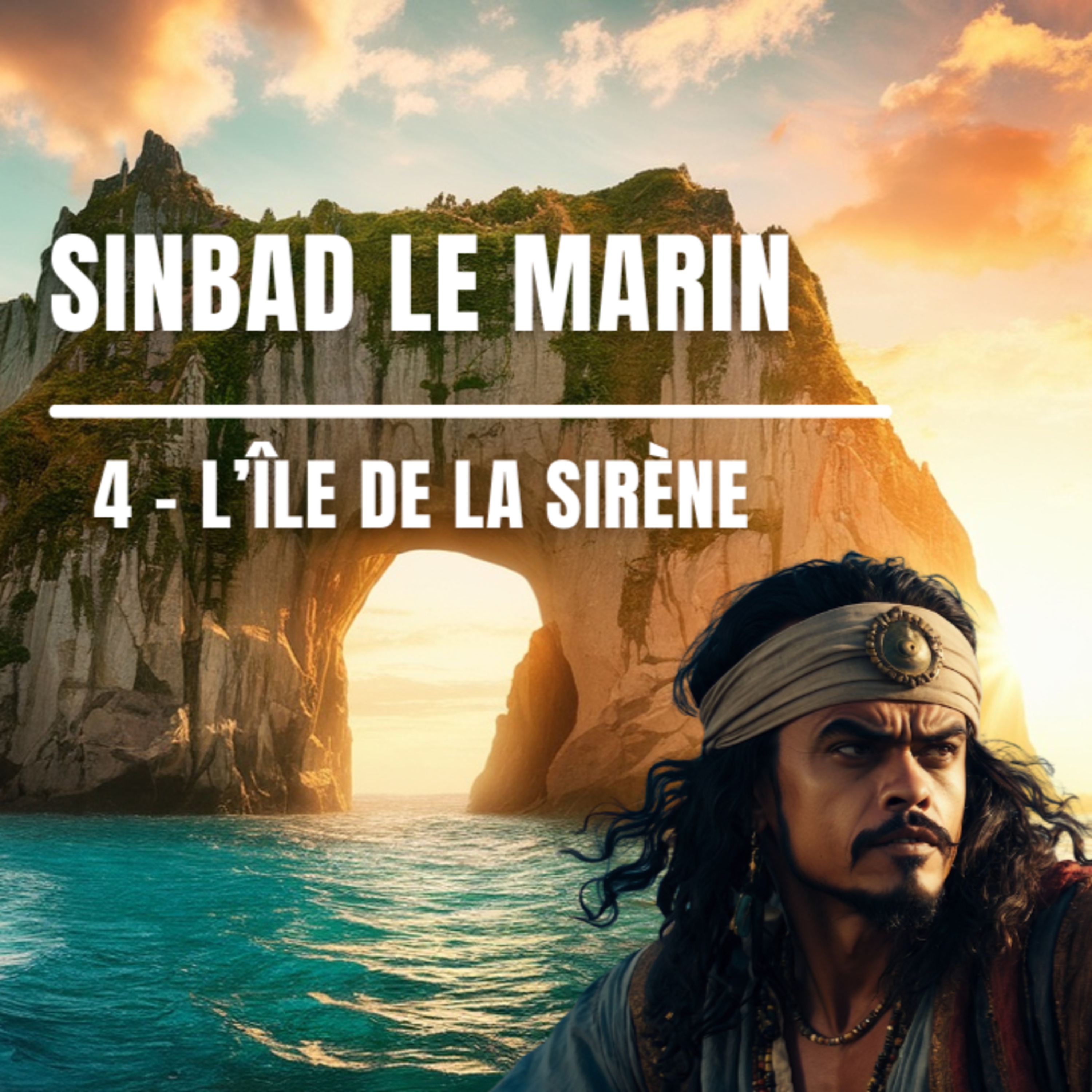 Histoire pour dormir - Les Voyages de Sinbad 4 🌊✨ L’Île de la Sirène | Aventure Magique & Envoûtante episode artwork