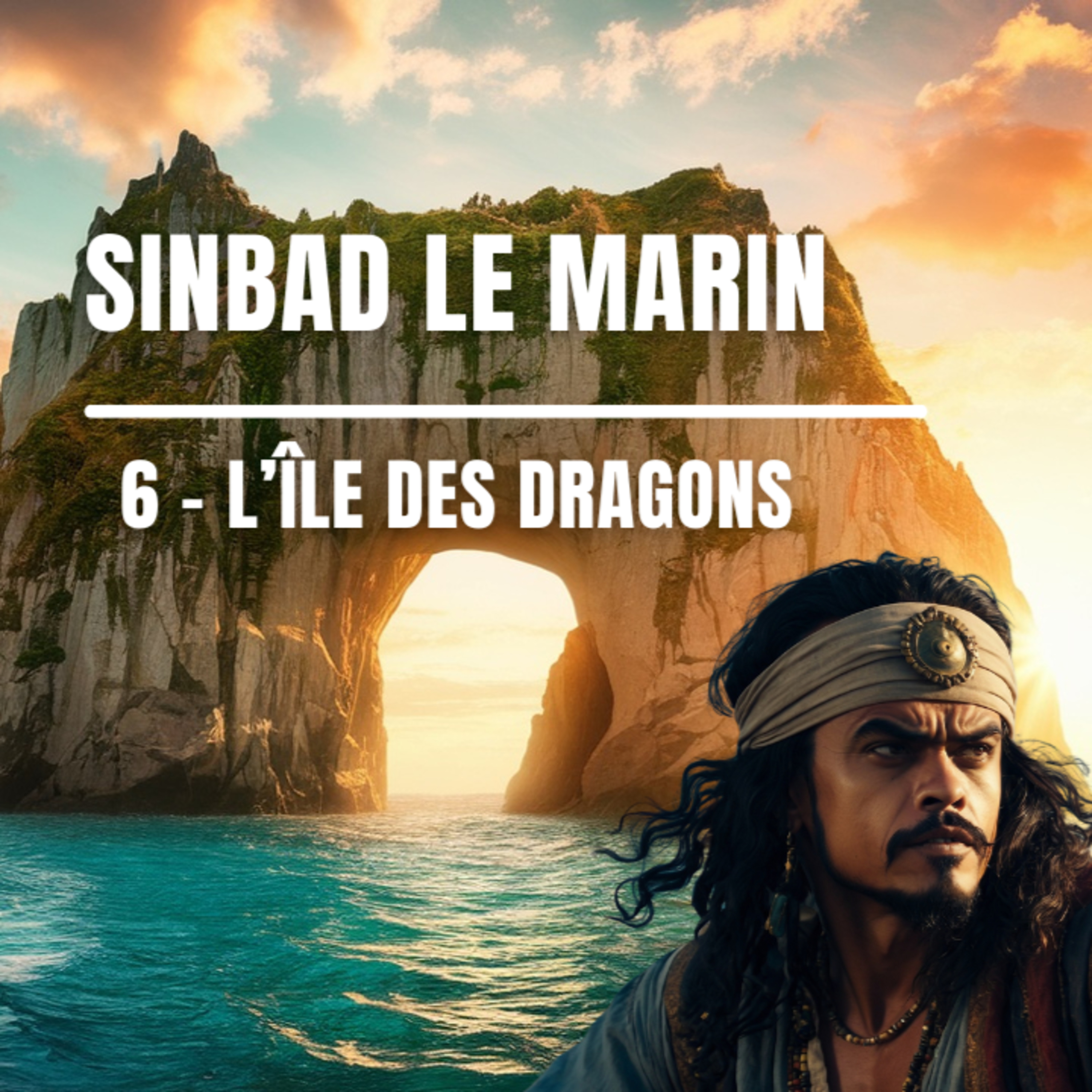 Histoire pour dormir - Les Voyages de Sinbad 6 🌊✨ L’Île des Dragons | Aventure Épique & Mystérieuse episode artwork