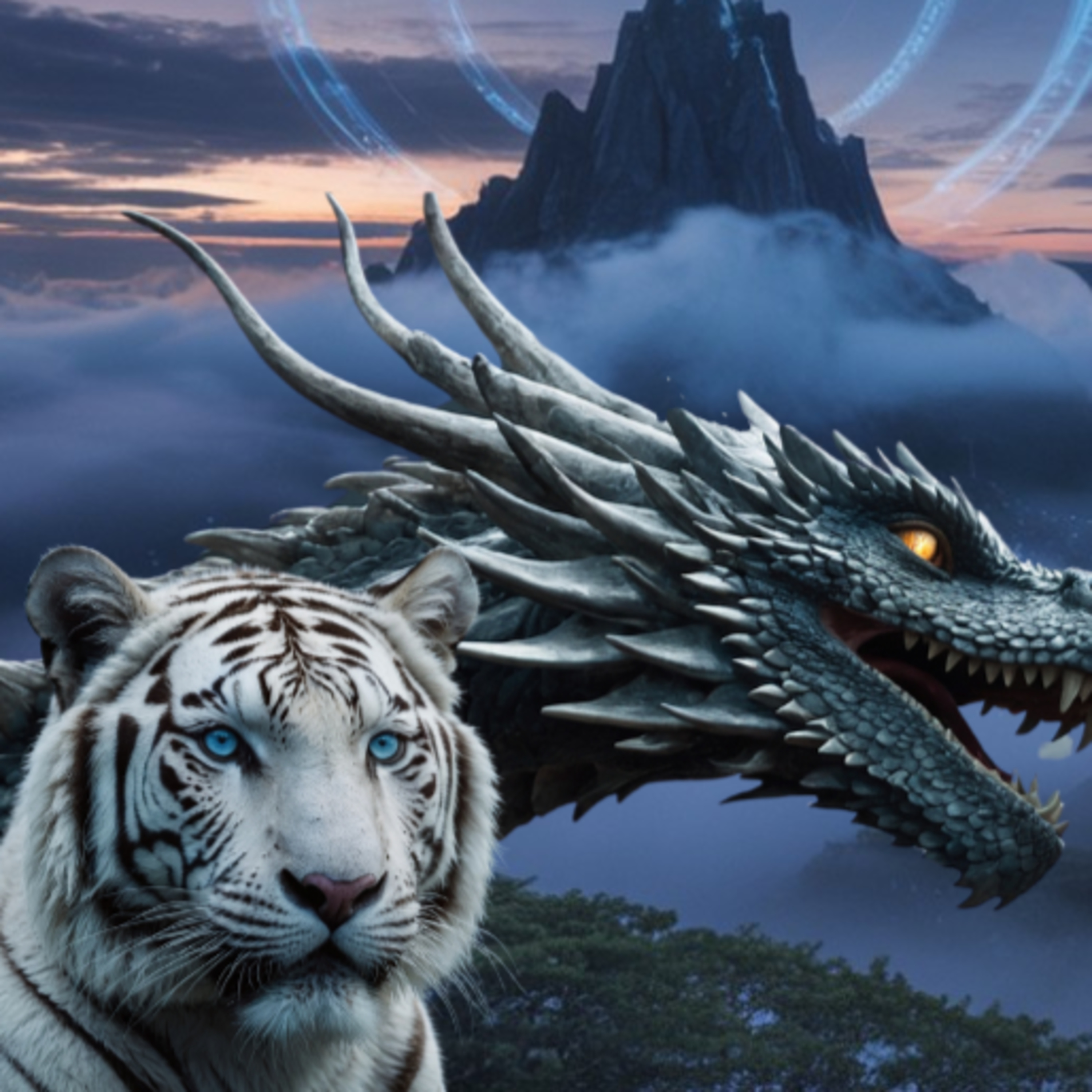 🐉 La Magie du Dragon et de la Tigresse - Une Histoire Romantique pour un Sommeil Enchanteur 🌙🐅 episode artwork