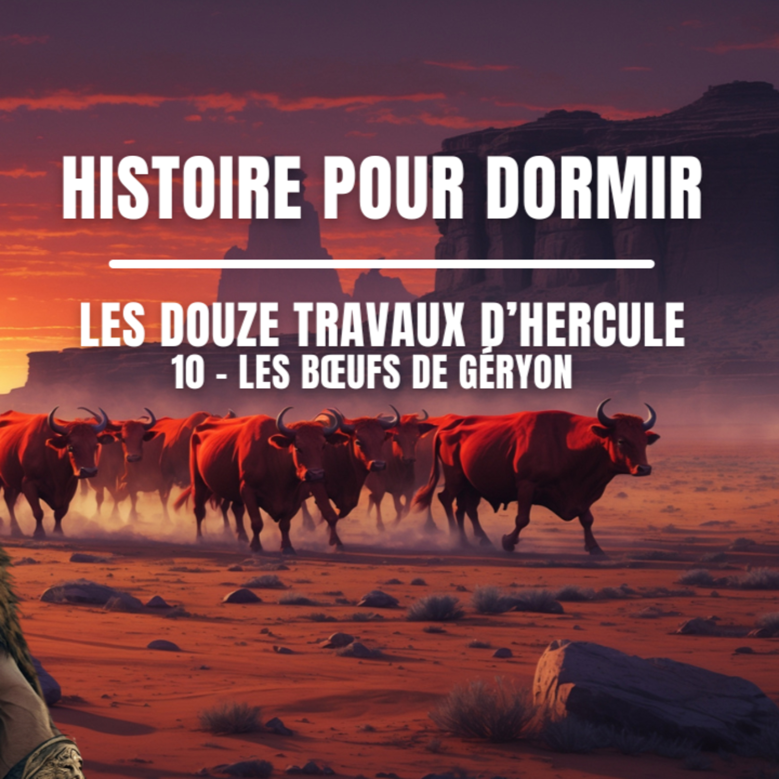 ✨ Les 12 Travaux d’Hercule – Épisode 10 : Les Bœufs de Géryon 🔥🐂 | Histoire Relaxante pour dormir episode artwork