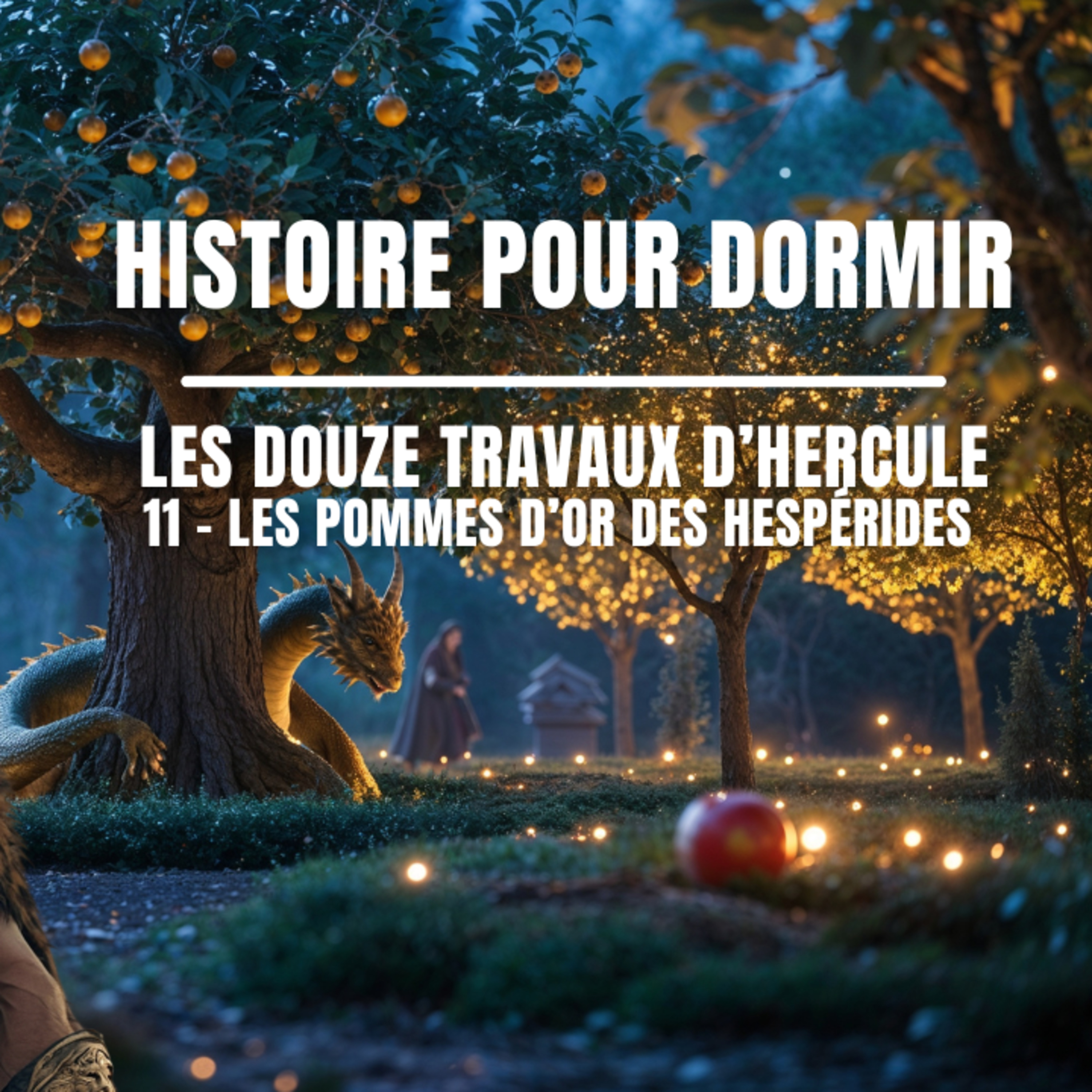 ✨ Les 12 Travaux d’Hercule – Épisode 11 : Les Pommes d’Or des Hespérides 🍏🐉 | Histoire pour dormir episode artwork