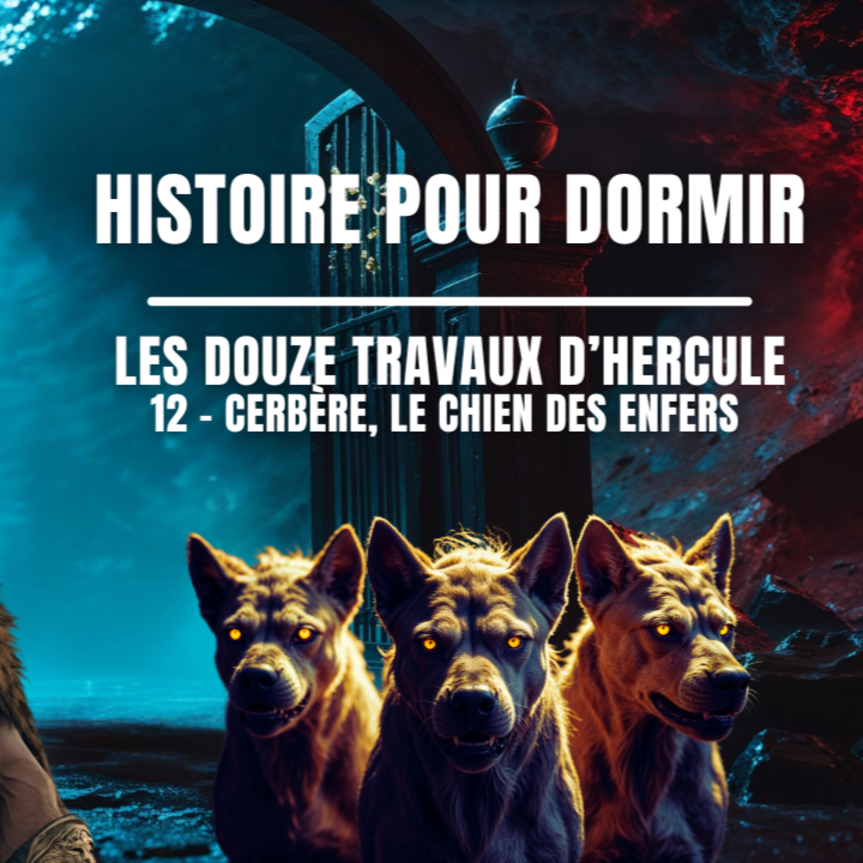 ✨ Les 12 Travaux d’Hercule – Épisode 12 : Cerbère, le Gardien des Enfers 🐺🔥| Histoire pour dormir
