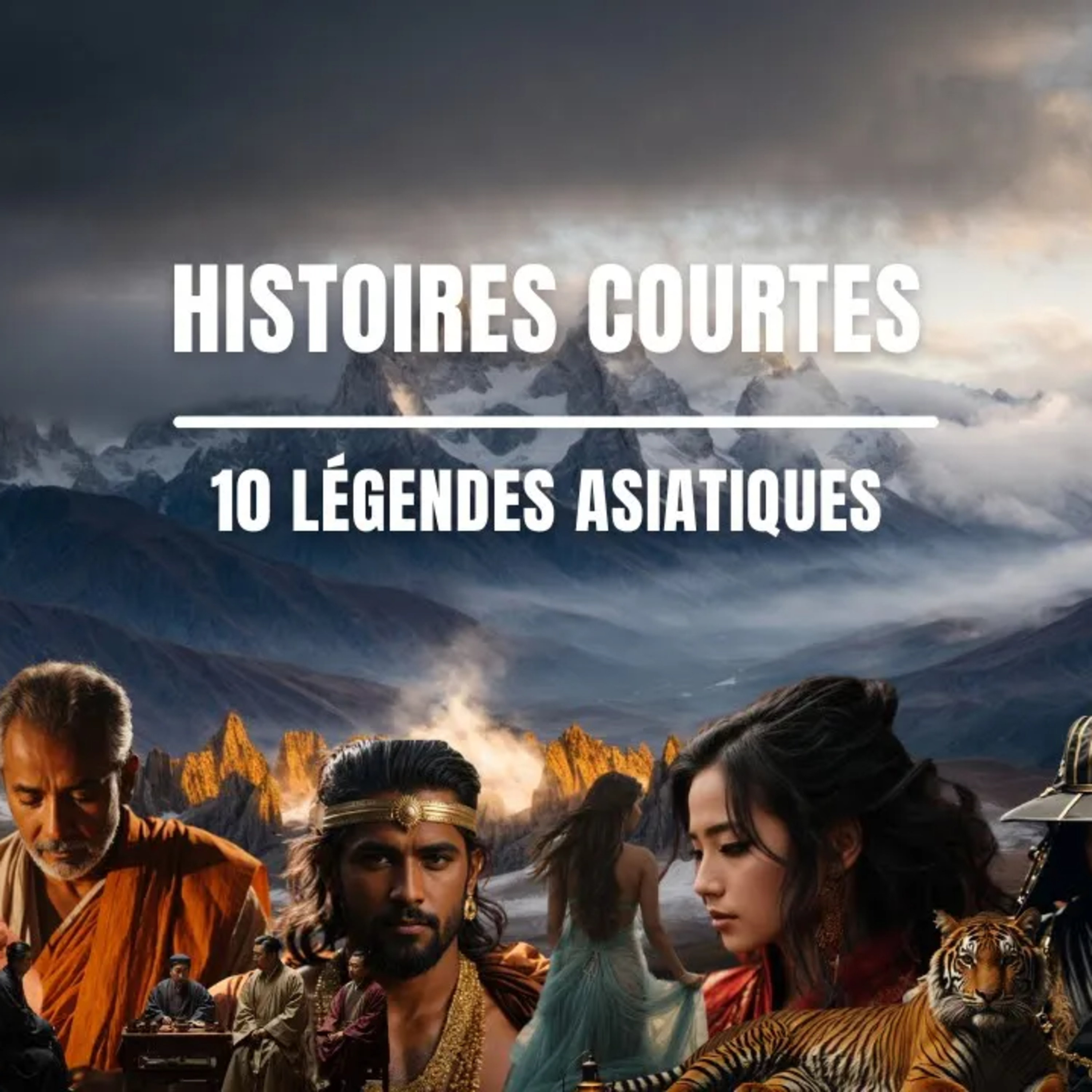 Histoires courtes - 10 Légendes Asiatiques pour s'endormir rapidement (Compilation) - Partie 1 episode artwork