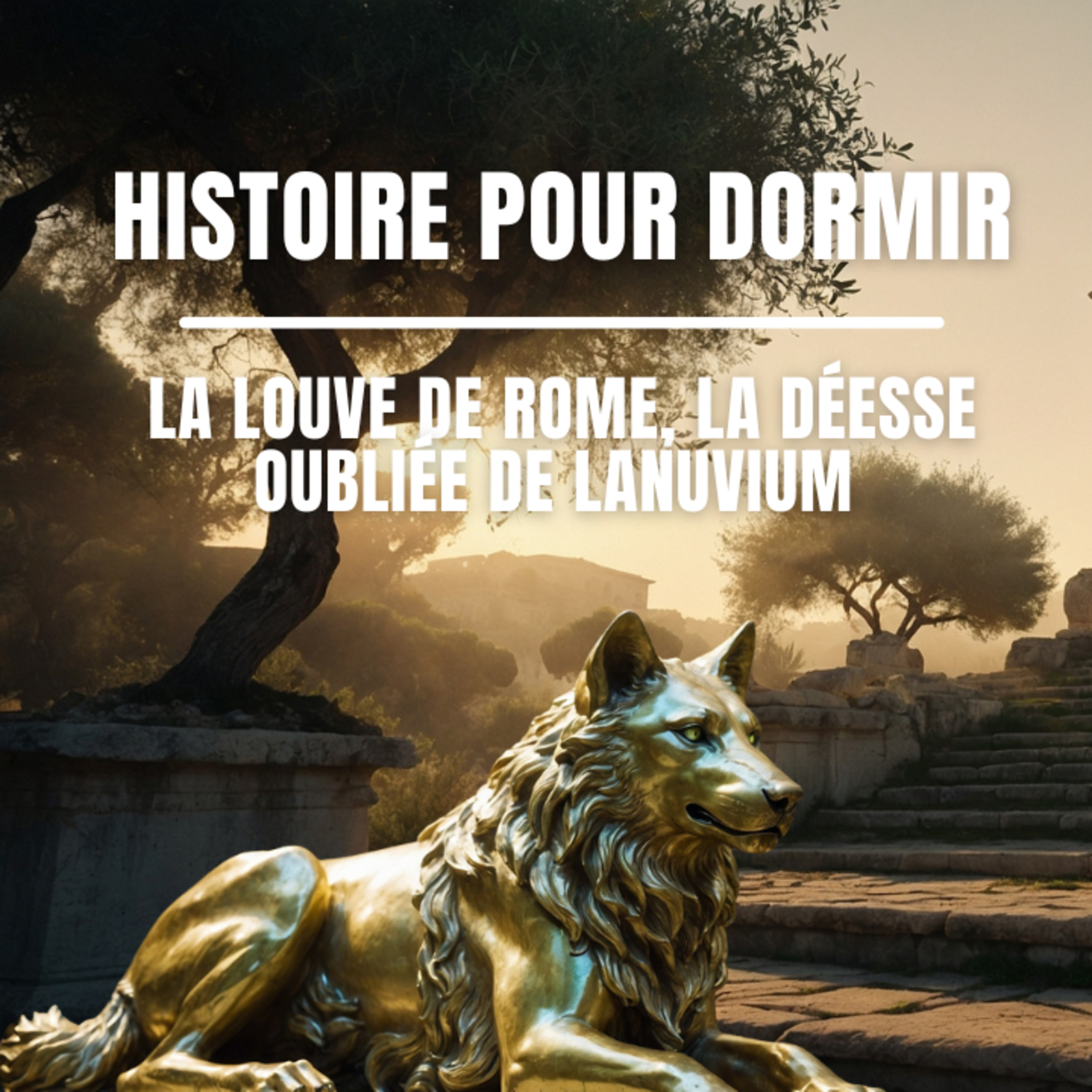 🌙 Histoire pour Dormir : La Louve de Rome – Découvrez la Déesse Oubliée de Lanuvium 🐺✨