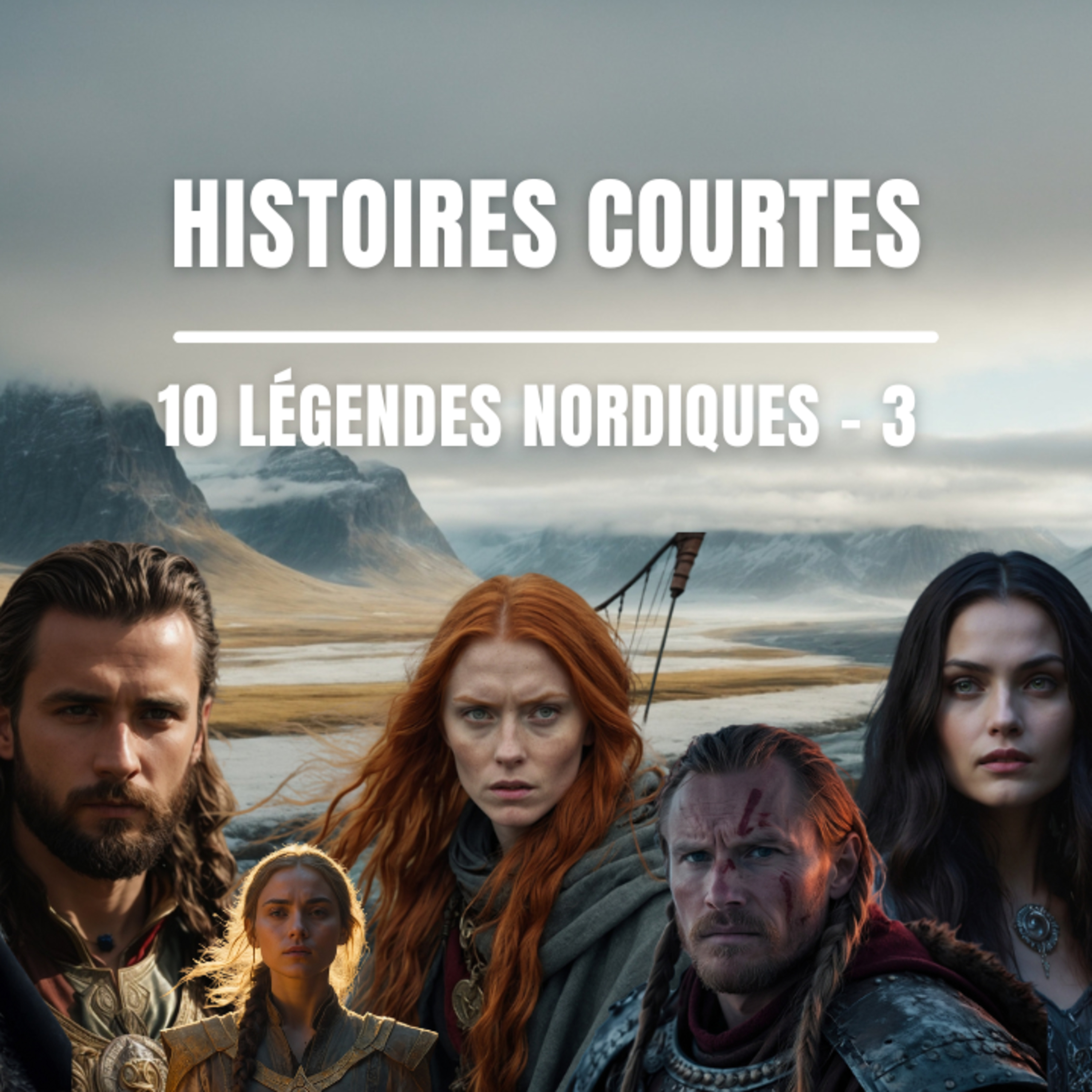 💤🌙 Histoire pour dormir – 10 Légendes Nordiques (3) : Héros et Mythes du Nord ⚔️❄️