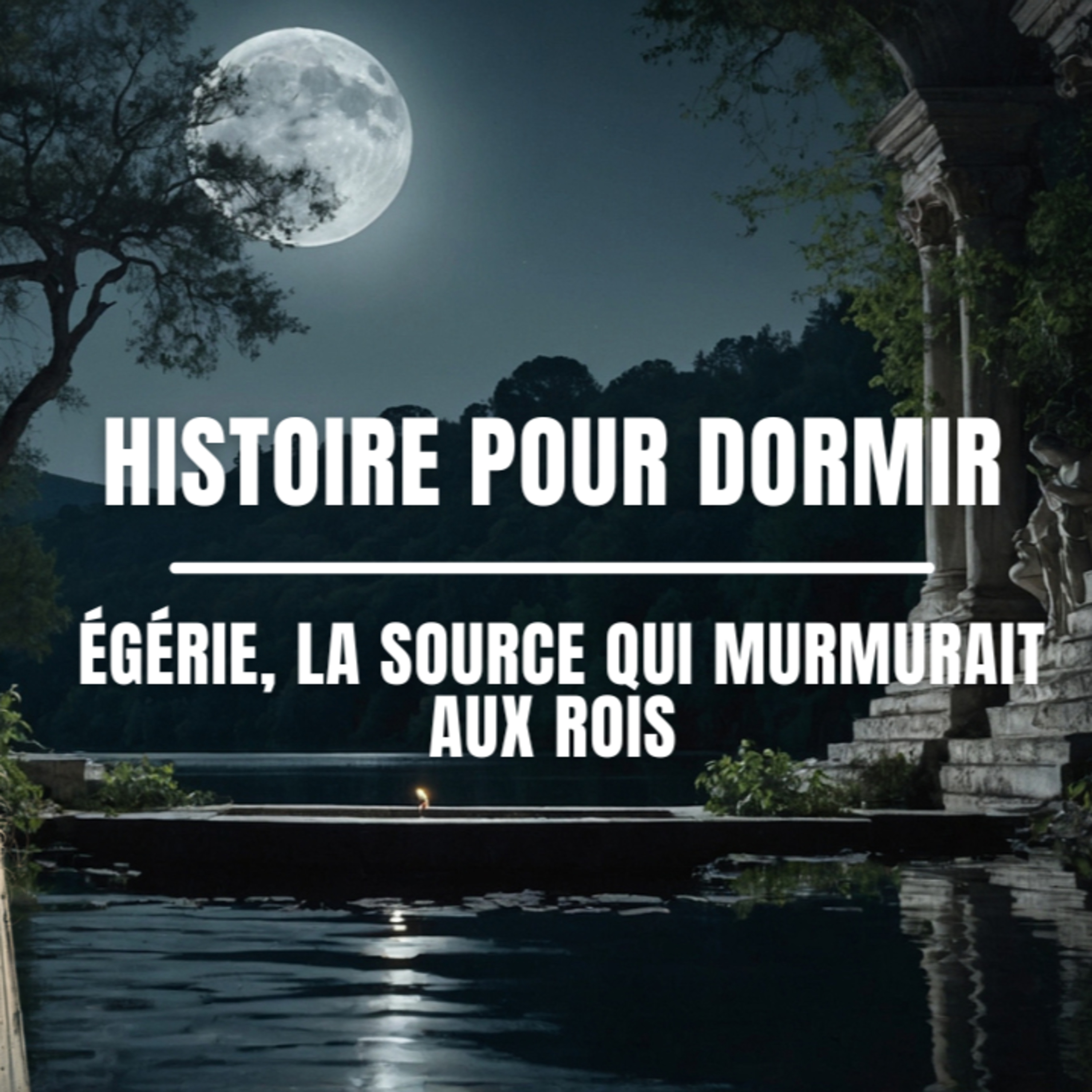 🌙 Histoire pour Dormir – Égérie, la Source qui Murmurait aux Rois🌿 Légende romaine de sagesse