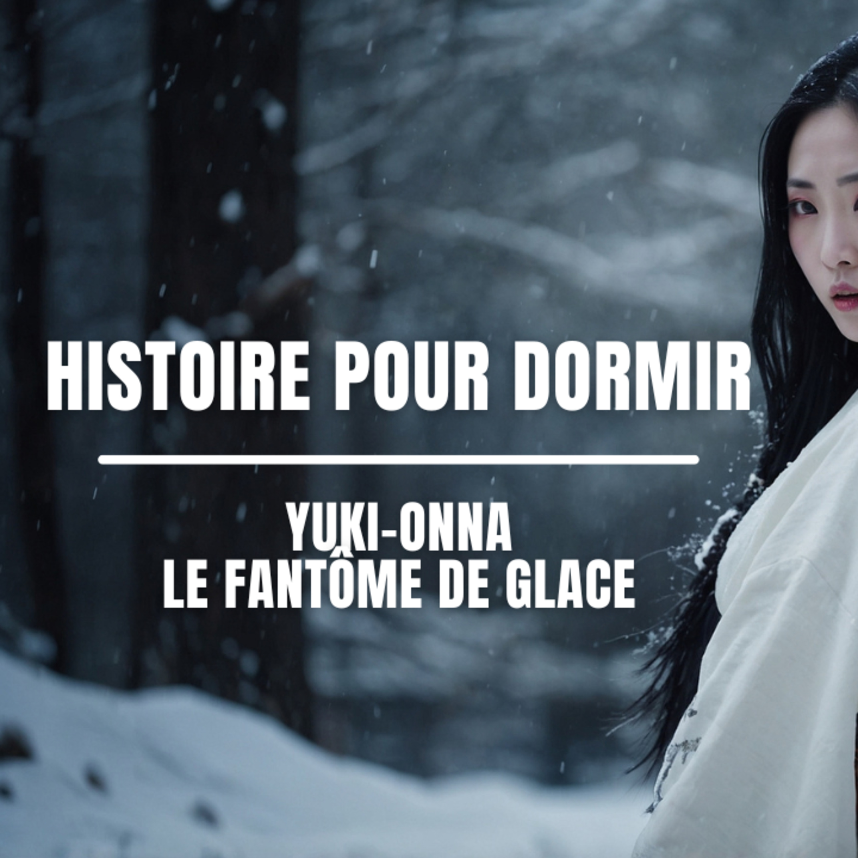 🌙 Yuki-Onna – La Légende du fantôme de glace du Japon | Histoire pour Dormir