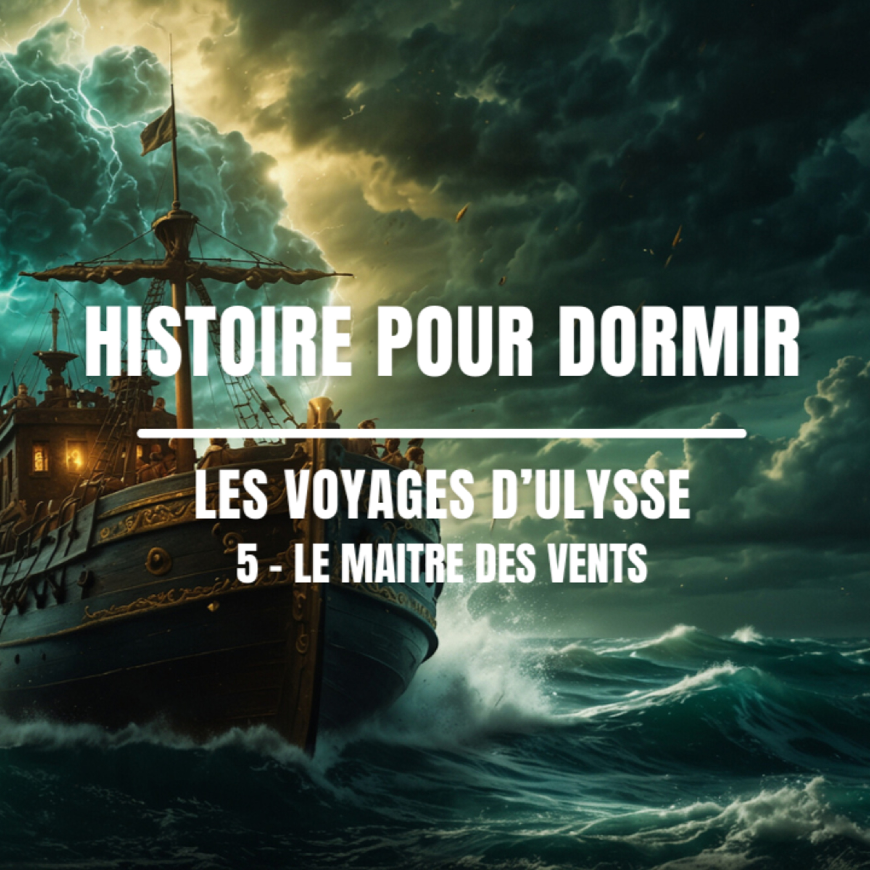 🌬️ Histoire pour dormir – Éole , le maitre des vents | L’Odyssée d’Ulysse (5) 🌙