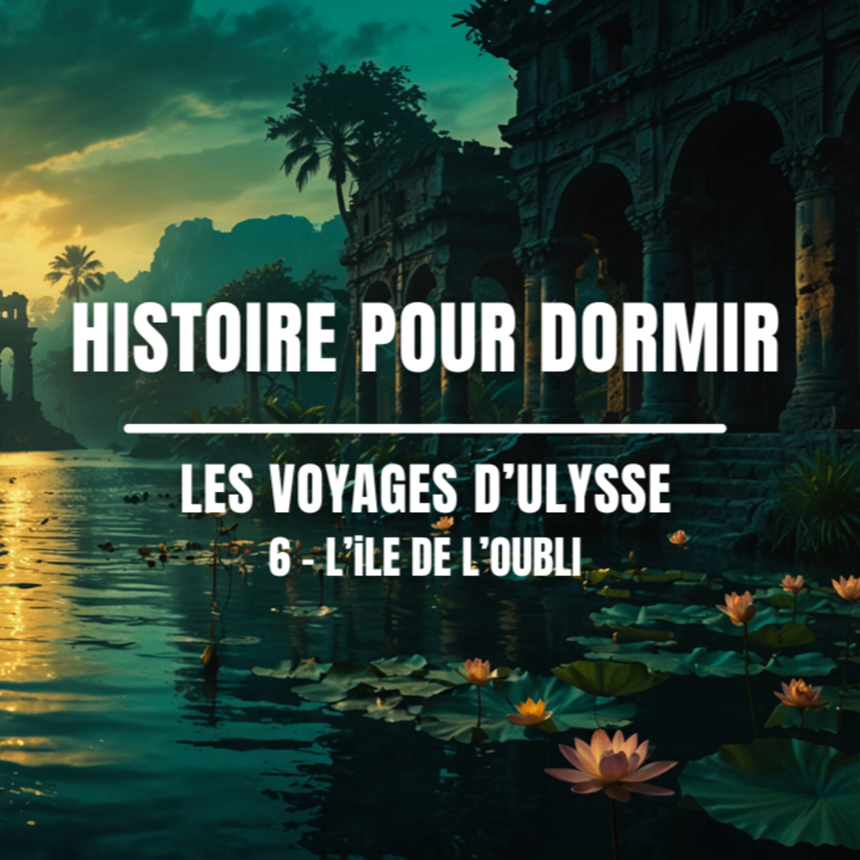 🌿 Histoire pour dormir – L’Île de l’Oubli | Les Mangeurs de Lotus – L’Odyssée d’Ulysse (6) 🌙