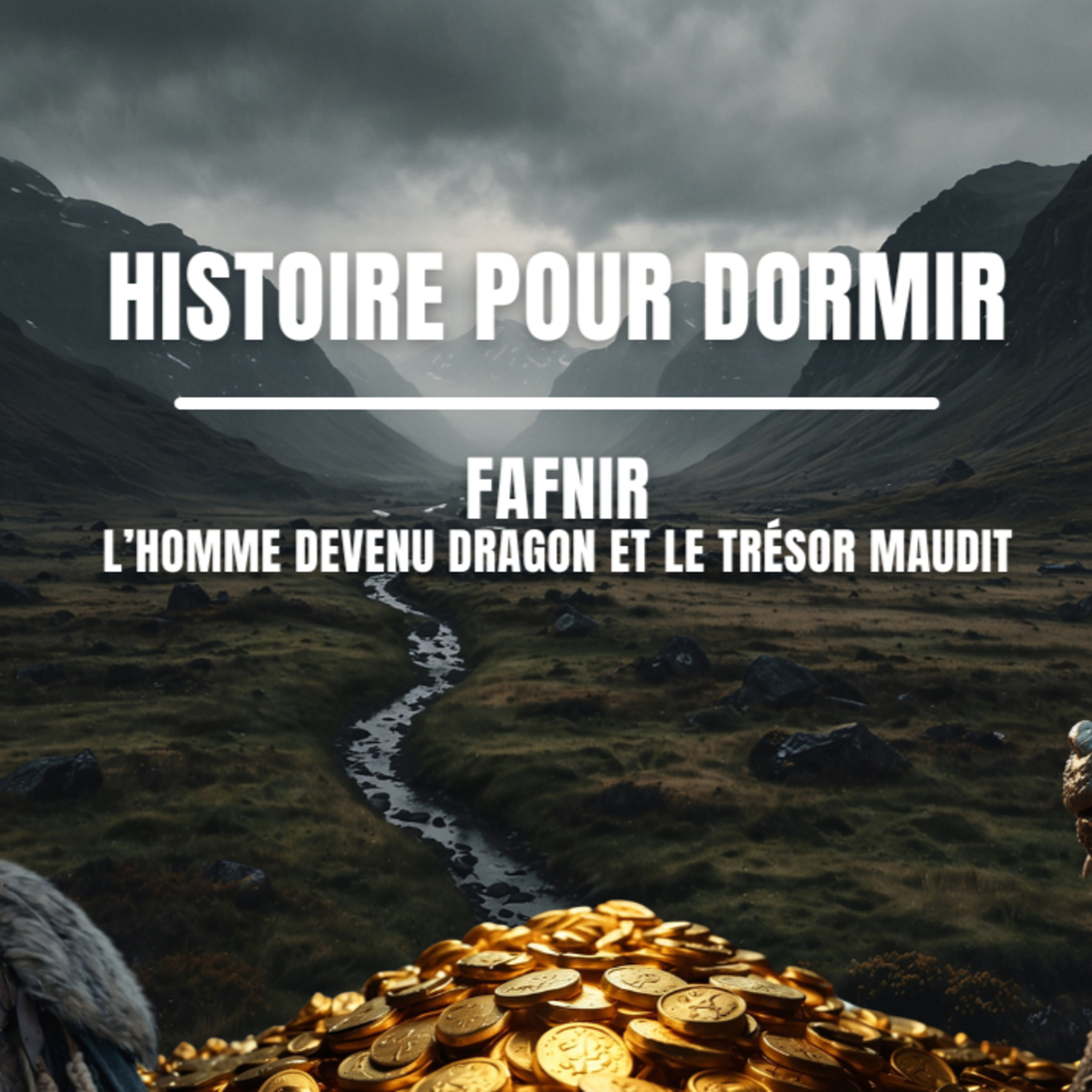 🐉 Histoire pour dormir – Fafnir | L’Homme Devenu Dragon et le Trésor Maudit 💰🌙