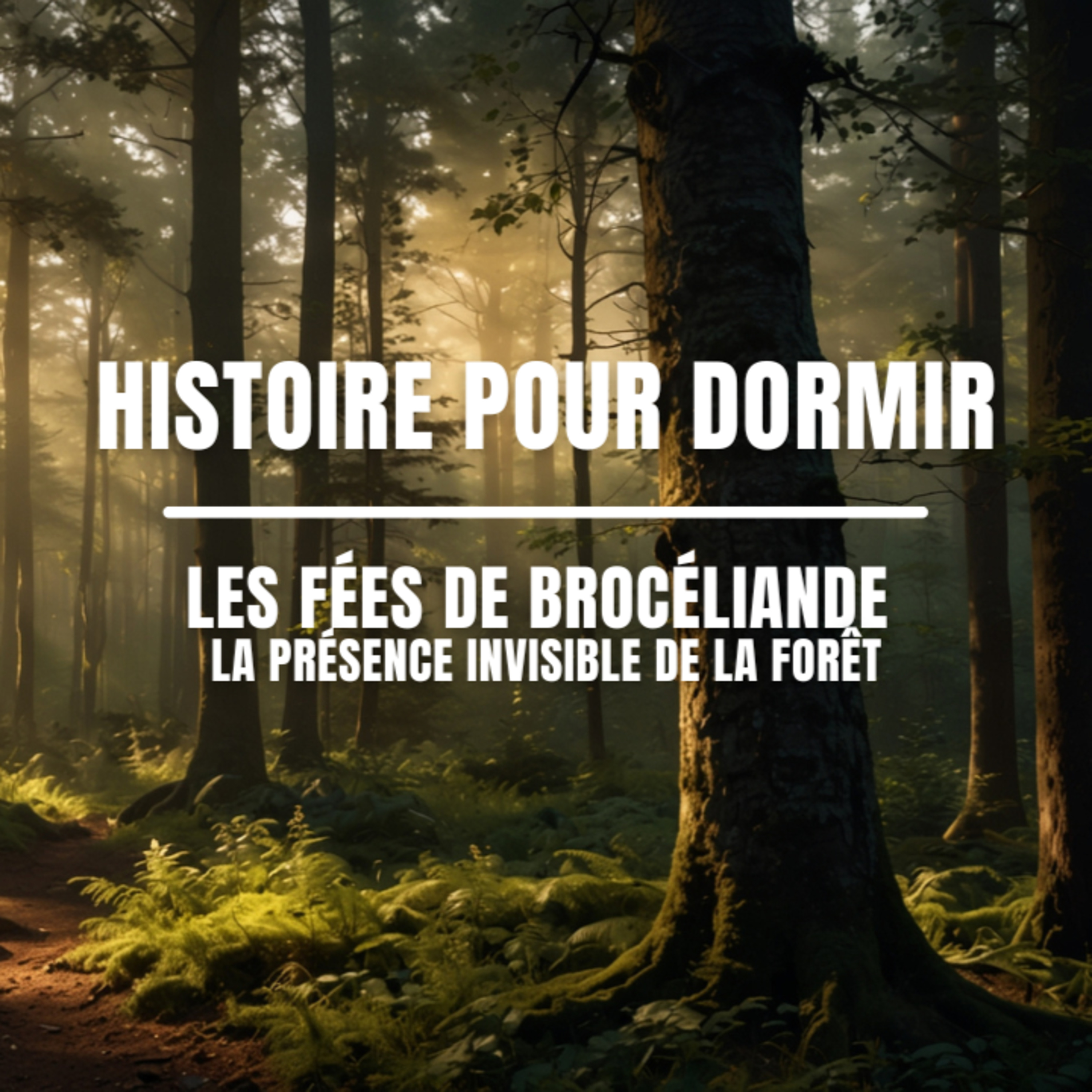 🌿 Histoire pour dormir – Les Fées de Brocéliande | La Présence Invisible de la Forêt ✨🌙