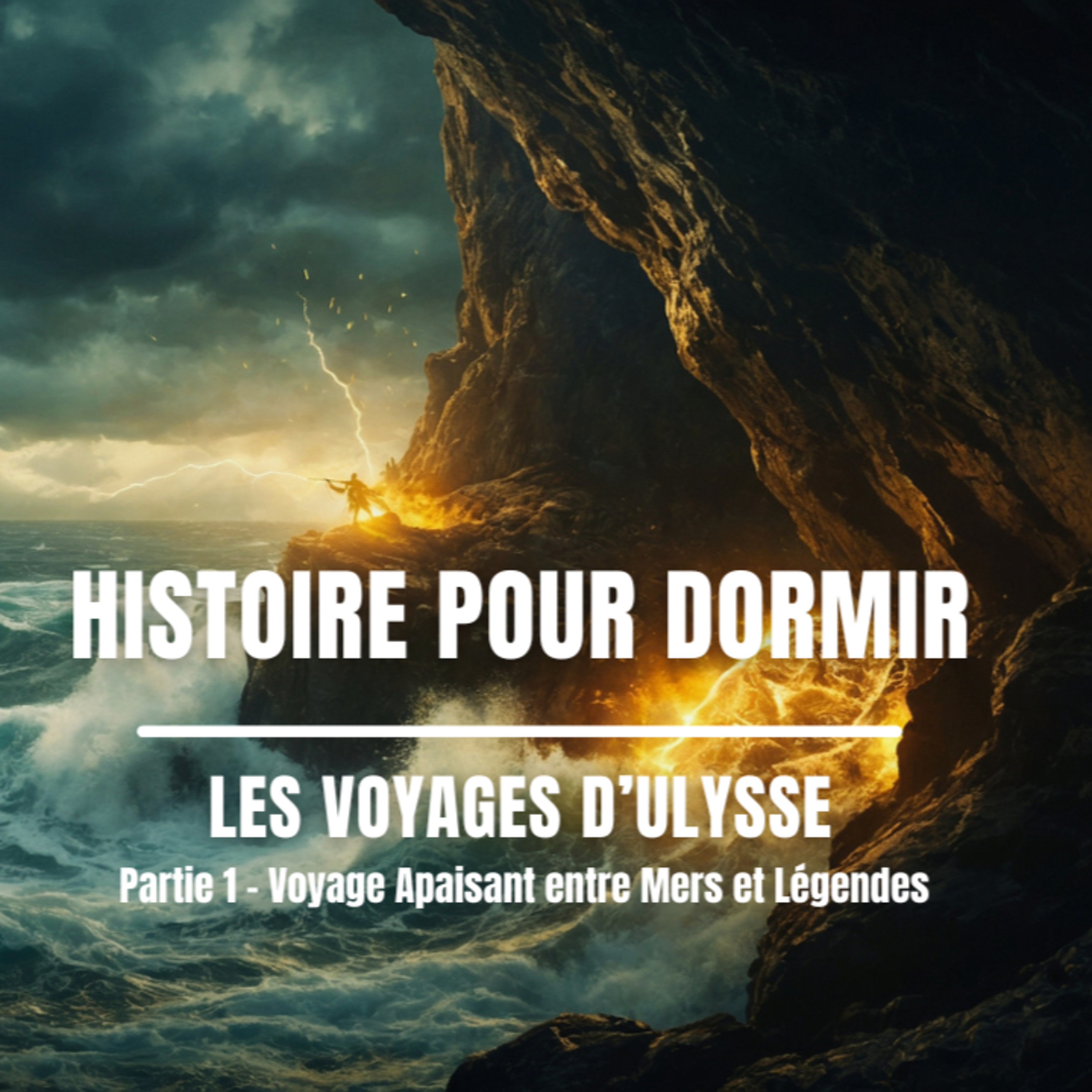 🌊 Histoire pour dormir – Ulysse : L’Odyssée (Partie 1) | Voyage Apaisant entre Mers et Légendes 🌙