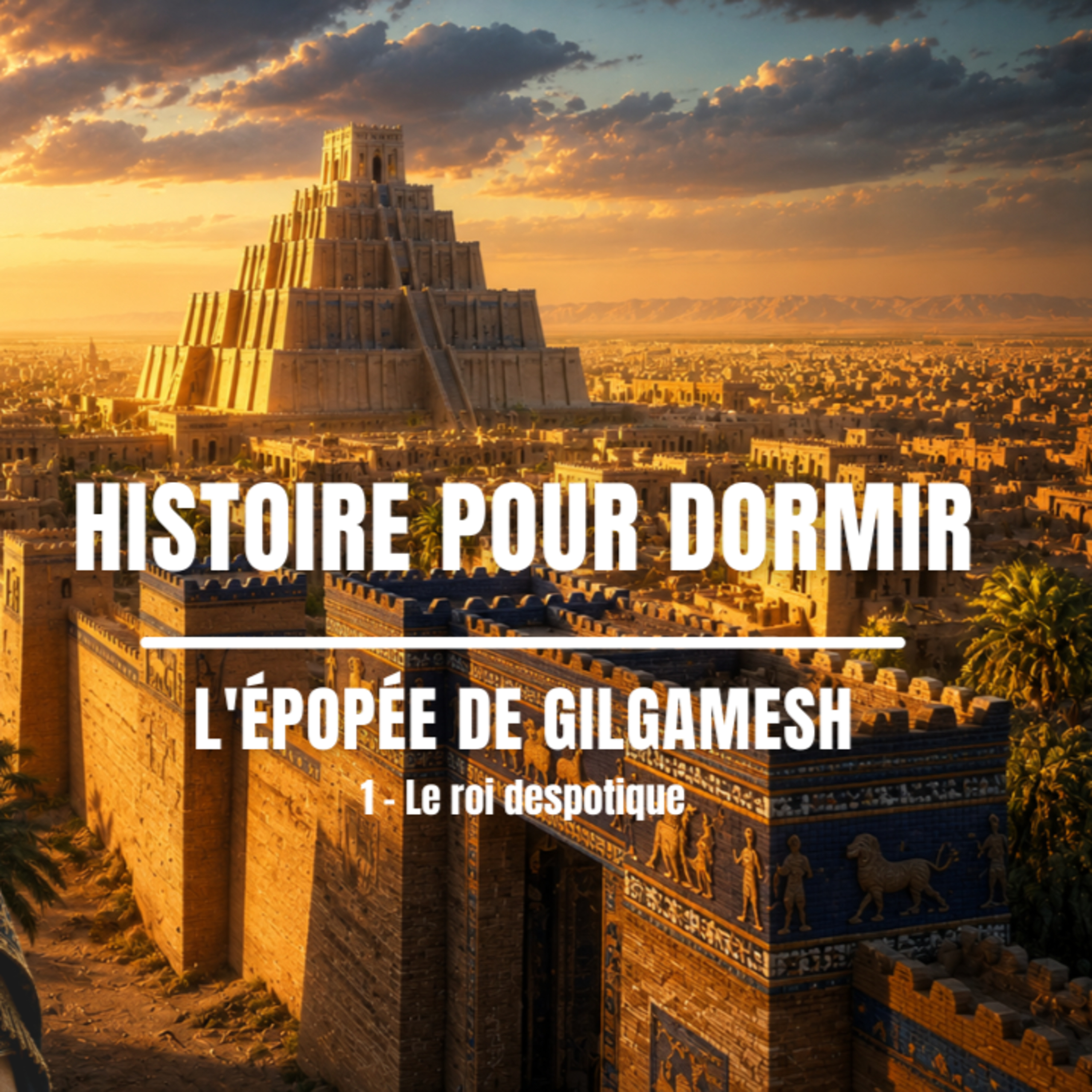 🏺 Histoire pour dormir – L’Épopée de Gilgamesh (1) : Le Roi Despotique 👑 episode artwork